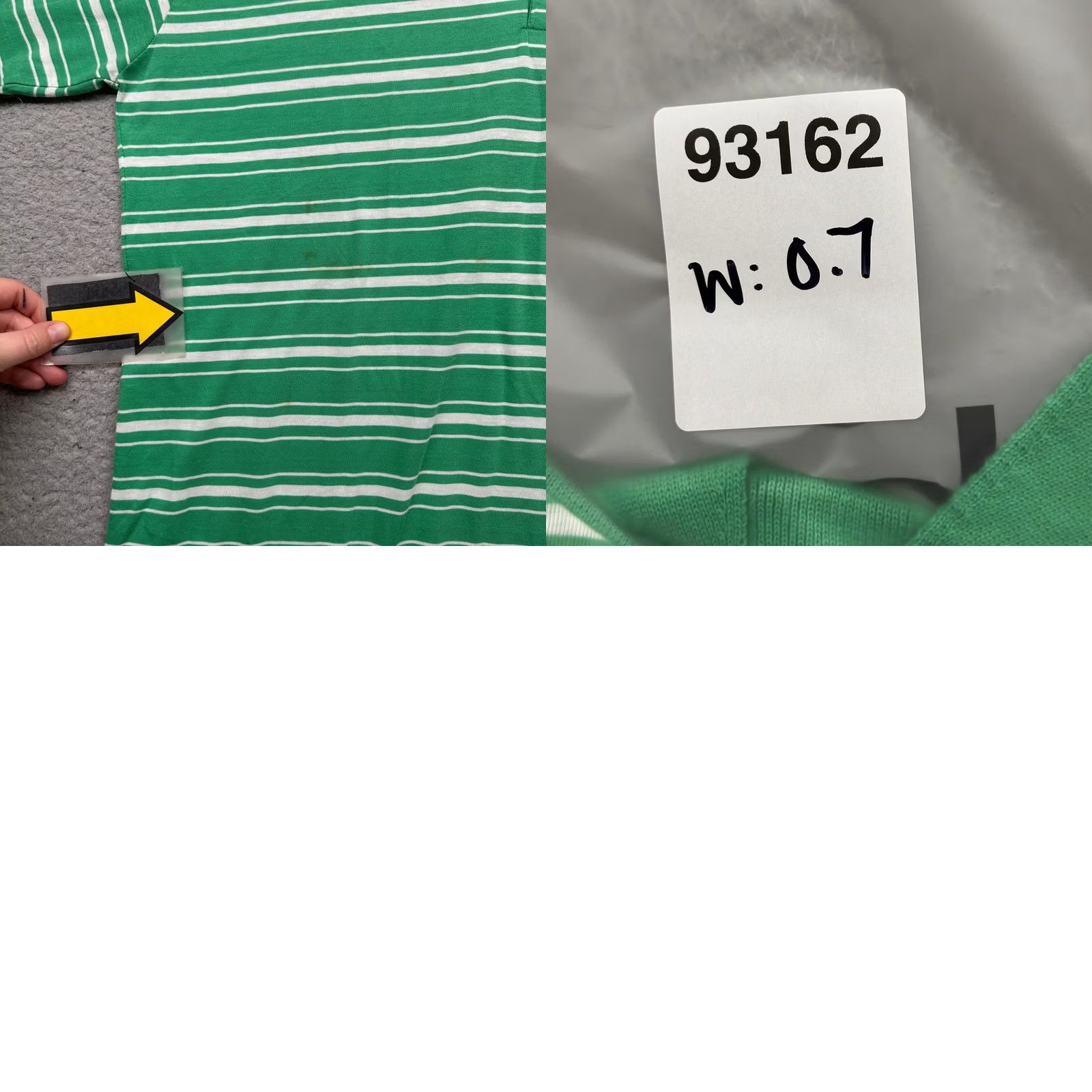 Vintage VINTAGE The Sun Beater Deans Polo Shirt Mens XL Striped Green Hong Kong Polo Shirt XL Mens Green Deans 80s Size US XL / EU 56 / 4 - 9 Thumbnail