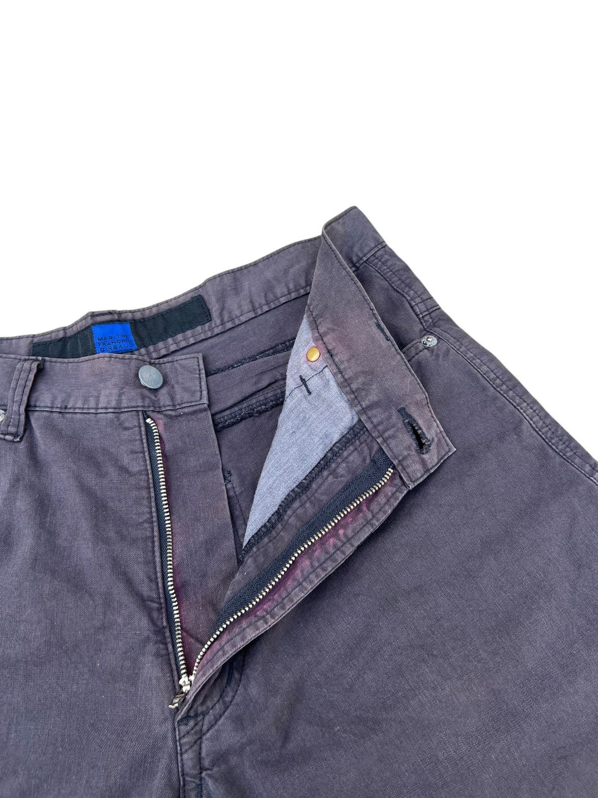 Marithe + Francois Girbaud Vintage 90s Marithe Francois Girbaud Faded Black Baggy Pant Size US 31 - 7 Thumbnail