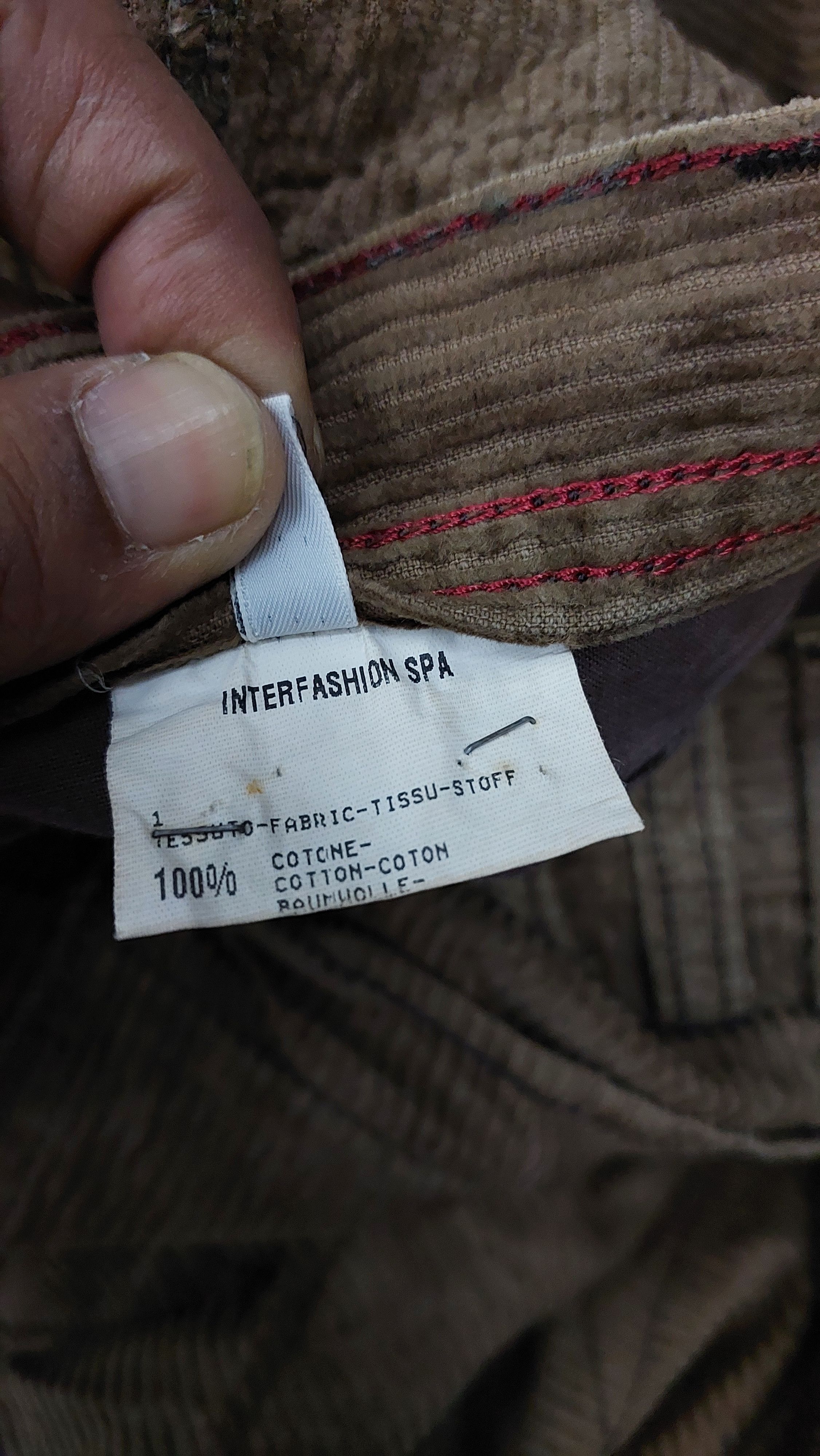 Designer × Marithe + Francois Girbaud MARITHE FRANÇOIS GIRBAUD CORDUROY PANT Size US 36 / EU 52 - 7 Thumbnail