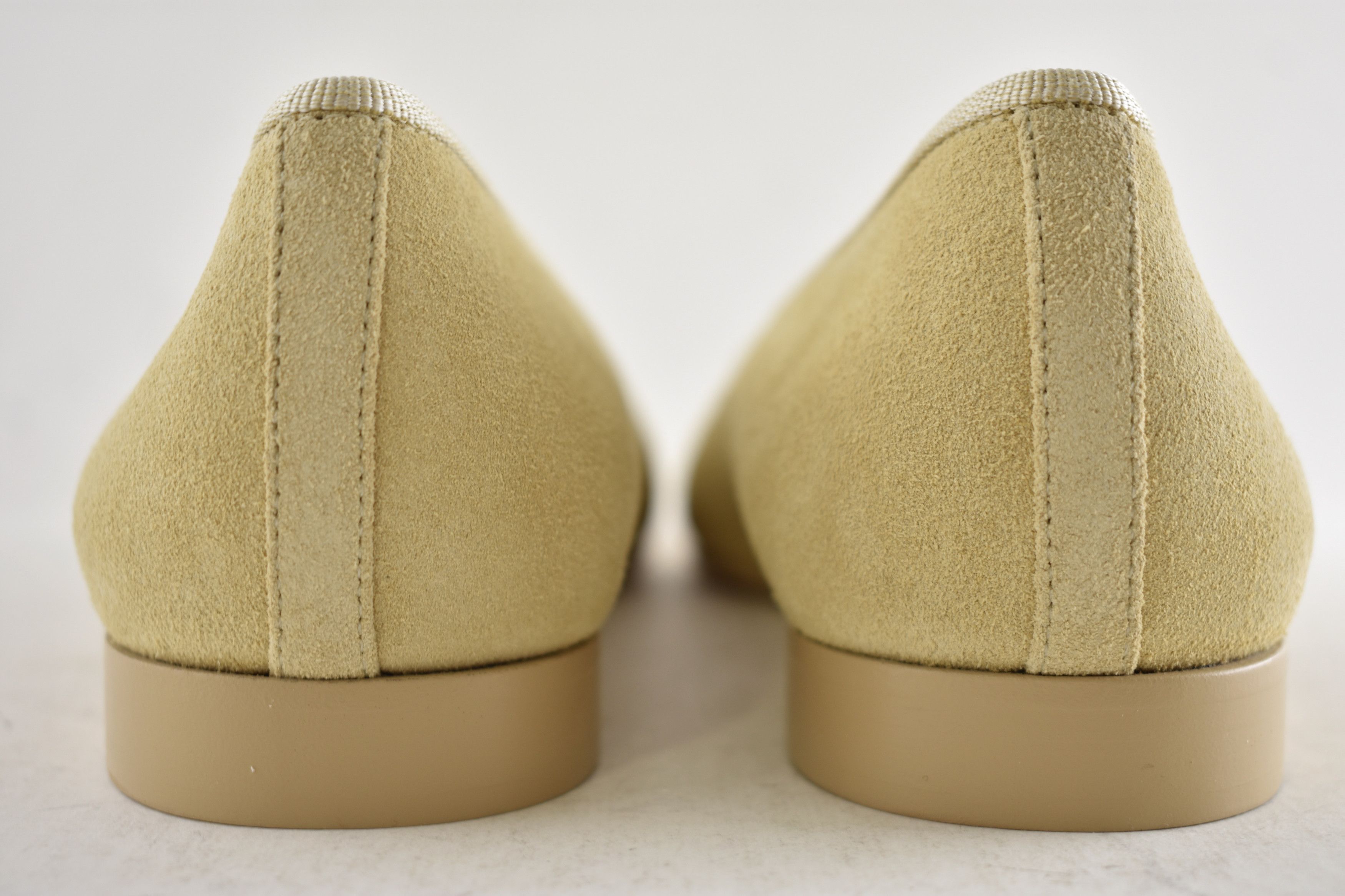 Chanel 26A Suede Patent CC Logo Bow Tie Ballet Ballerina Flat 38 Size US 8 / IT 38 - 17 Thumbnail