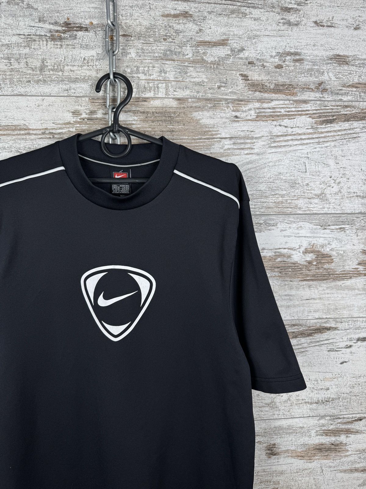 Nike Mens Vintage Nike Football Template Big Logo T-Shirt tee Size US L / EU 52-54 / 3 - 2 Thumbnail