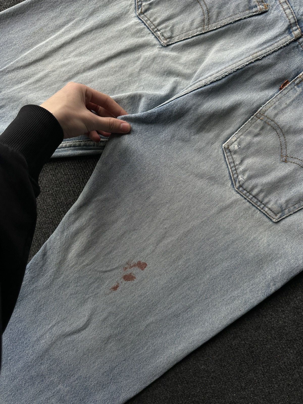 Levi's ORANGE TAB🚨VNTG 90s Levis Jeans LEGEND y2k Light Wash Denim Size US 34 / EU 50 - 13 Thumbnail