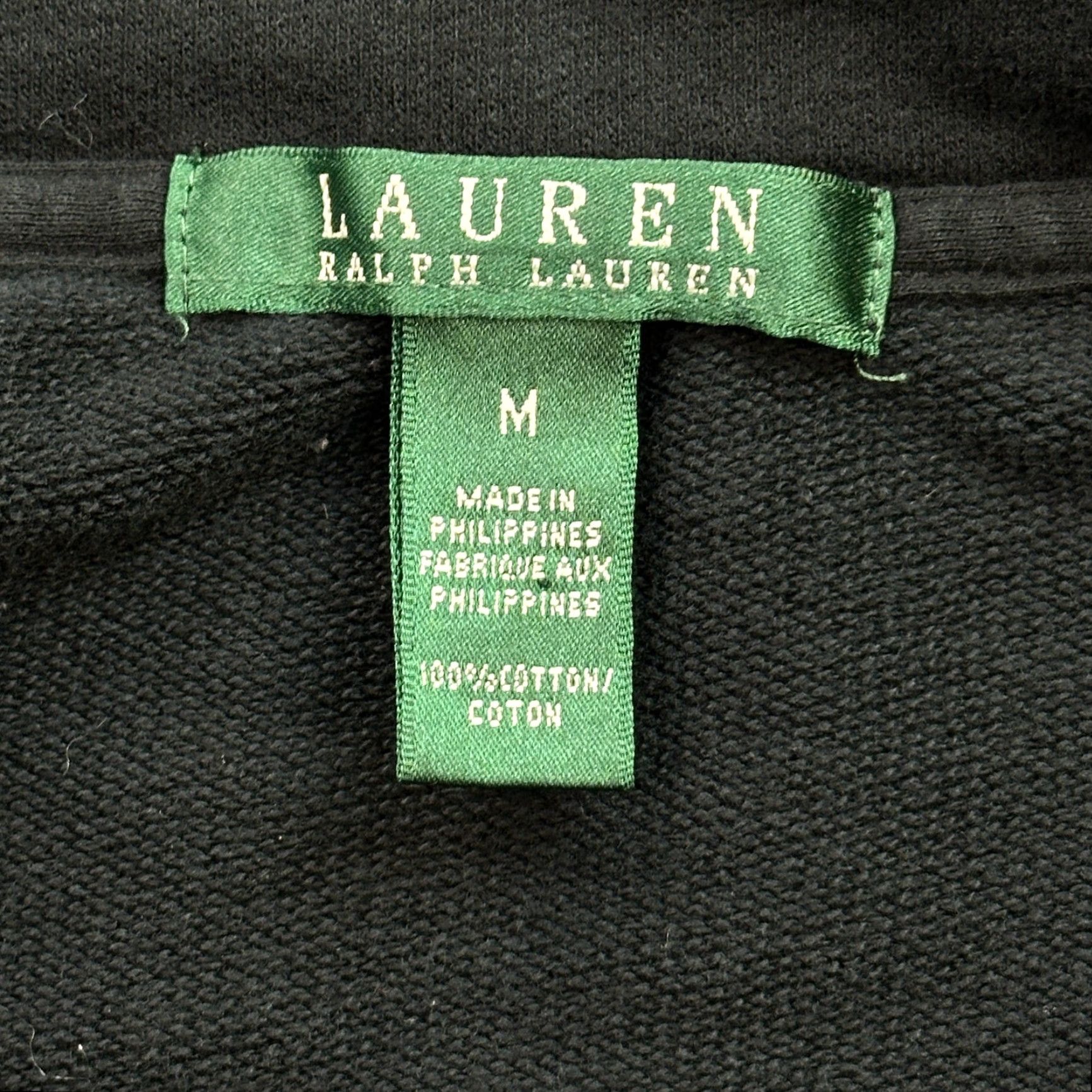 Ralph Lauren Lauren Ralph Lauren Jacket Women's M Black Full Zip Pockets Outdoor Casual Indoor Outdoorwear Size M / US 6-8 / IT 42-44 - 6 Thumbnail