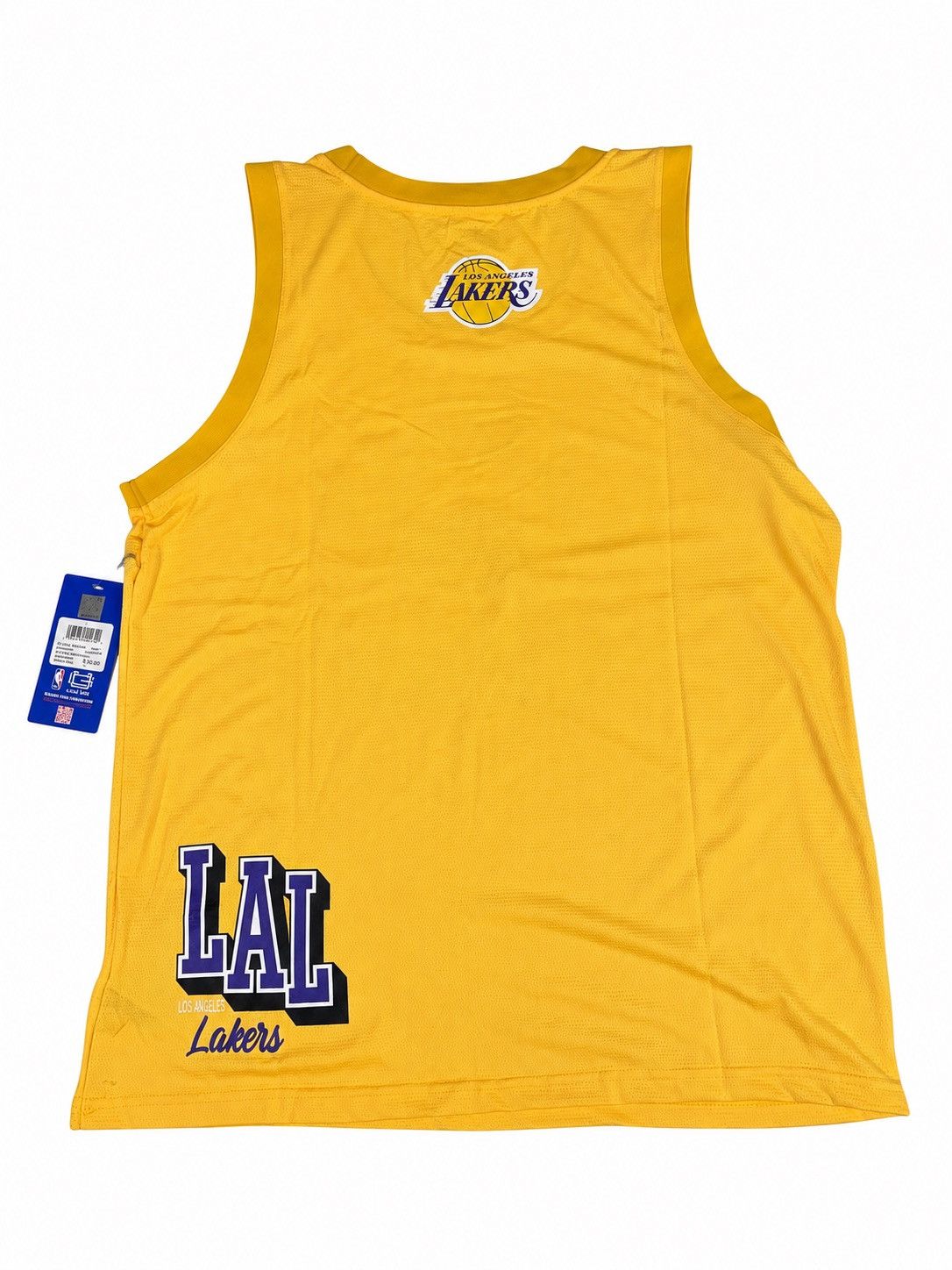 Other NBA Los Angeles Lakers Mesh Tank Top Yellow Size L NWT Y2K Size US L / EU 52-54 / 3 - 3 Thumbnail