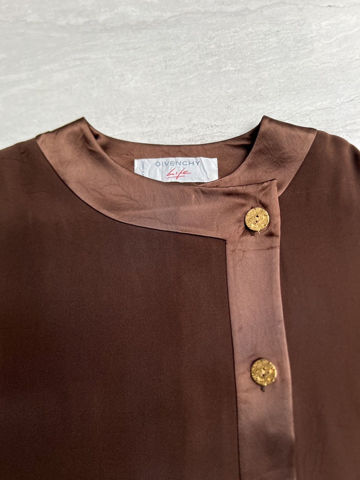 Givenchy GIVENCHY LIFE Brown Shirt Size US M / EU 48-50 / 2 - 9 Thumbnail