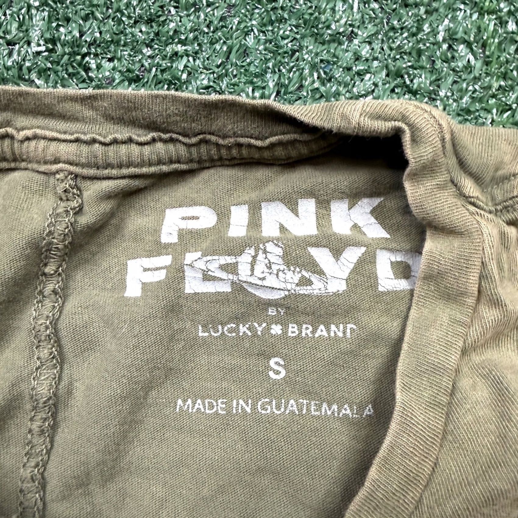 Lucky Brand Lucky Brand Pink Floyd T-Shirt Women's S Green Olive Short Sleeve Crew Neck Casual Music Rock Size 28" / US 6 / IT 42 - 6 Thumbnail
