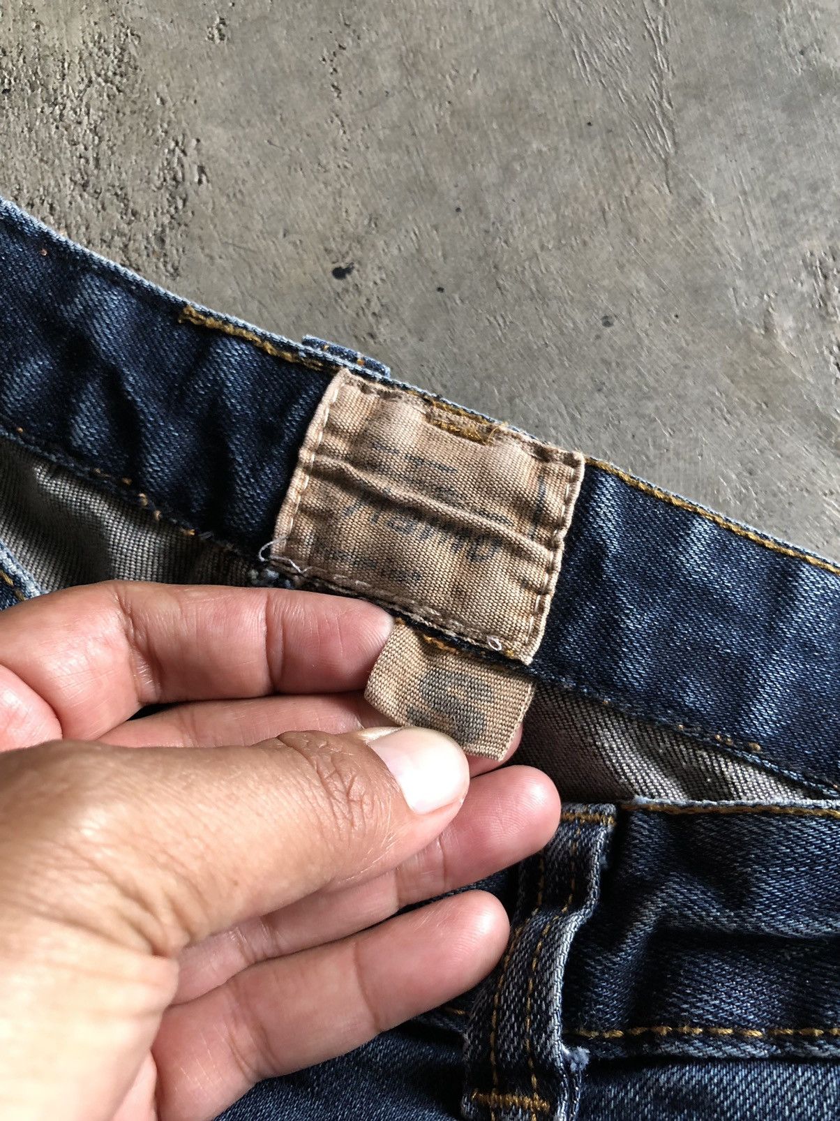 If Six Was Nine × Japanese Brand JAPANESE STYLE HAMO SKULL ROCK & ROLL JEANS Size US 30 / EU 46 - 13 Thumbnail