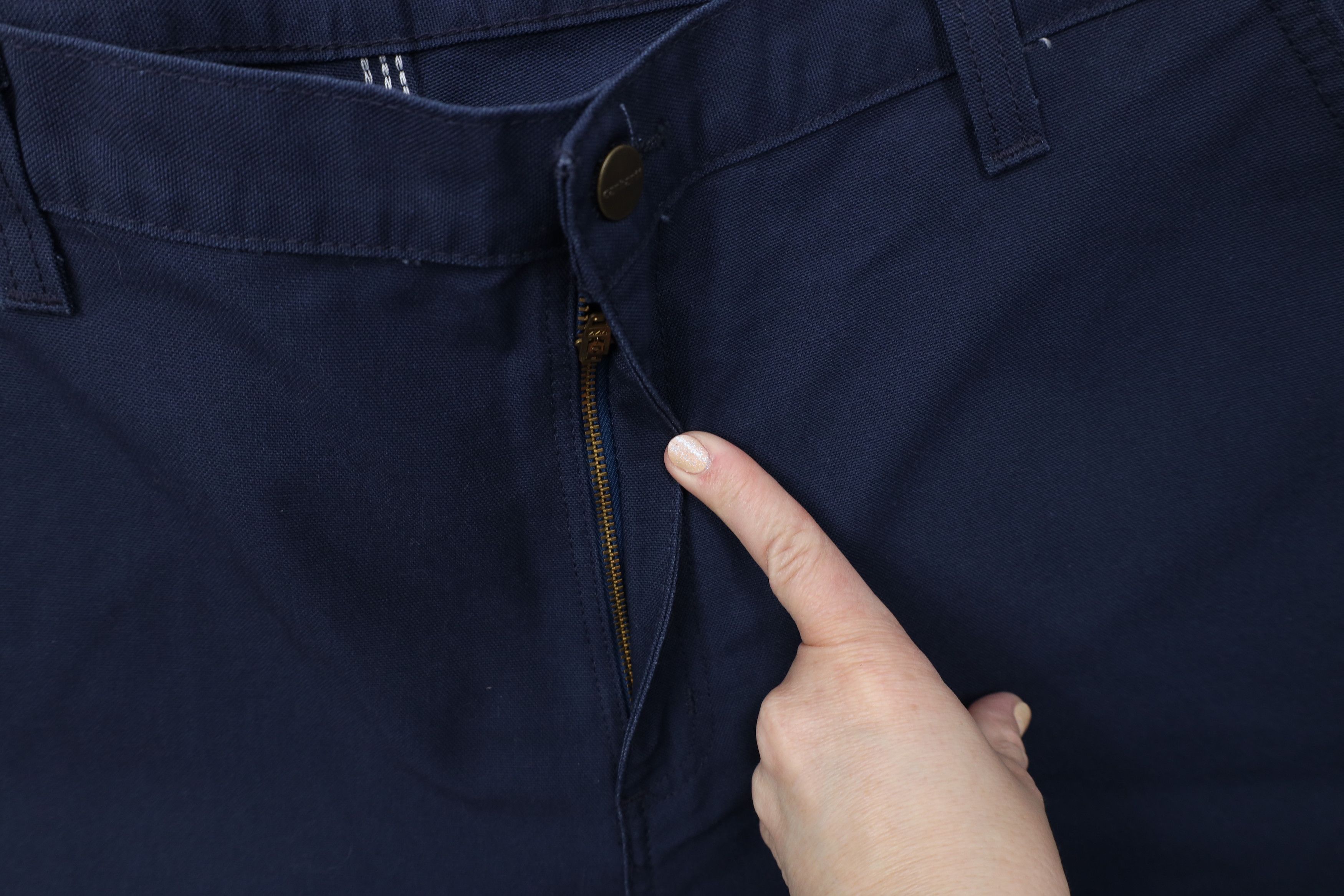 Carhartt Vintage Y2K Carhartt Wide Leg Dungaree Pants Navy Blue Size US 38 / EU 54 - 5 Thumbnail