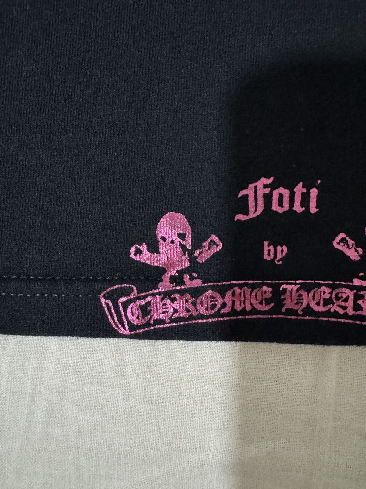 Chrome Hearts RARE Foti Chrome Hearts baby tee Size S / US 4 / IT 40 - 5 Thumbnail