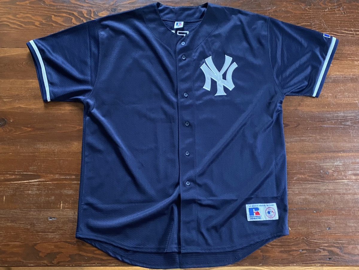 New York Yankees × Russell Athletic × Vintage Vintage 90’s Paul O’Neill New York Yankees Russell Jersey Size US XXL / EU 58 / 5 - 10 Thumbnail