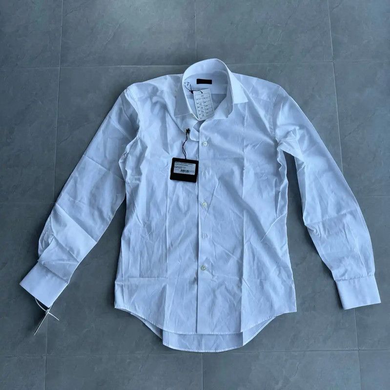 Lanvin Lanvin Women's White Shirt Size S 0089 Size S / US 4 / IT 40 - 1 Thumbnail