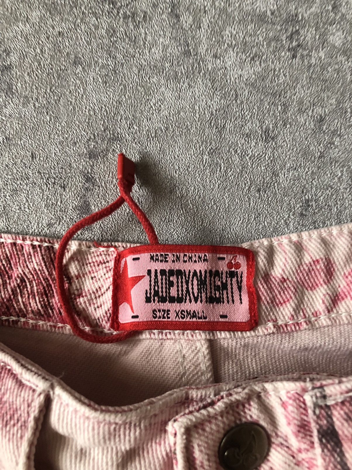 Jaded London × Japanese Brand JADED LONDON PINK Y2K STYLE DENIM MULTIPOCKET CARGO Size 25" / US 0 / IT 36 - 5 Thumbnail
