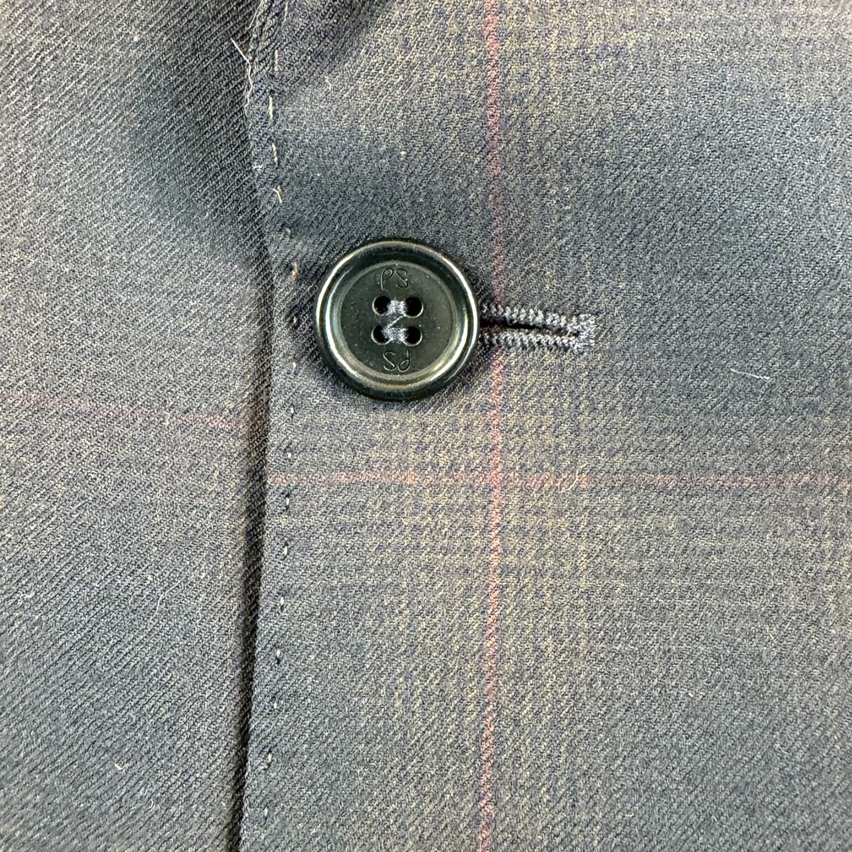 Paul Smith Paul Smith Blazer Jacket Navy Multi Plaid Wool 38 Regular Men Viscose/Wool Dress Coat Blazer Suit Coat Designer Size 38R - 6 Thumbnail