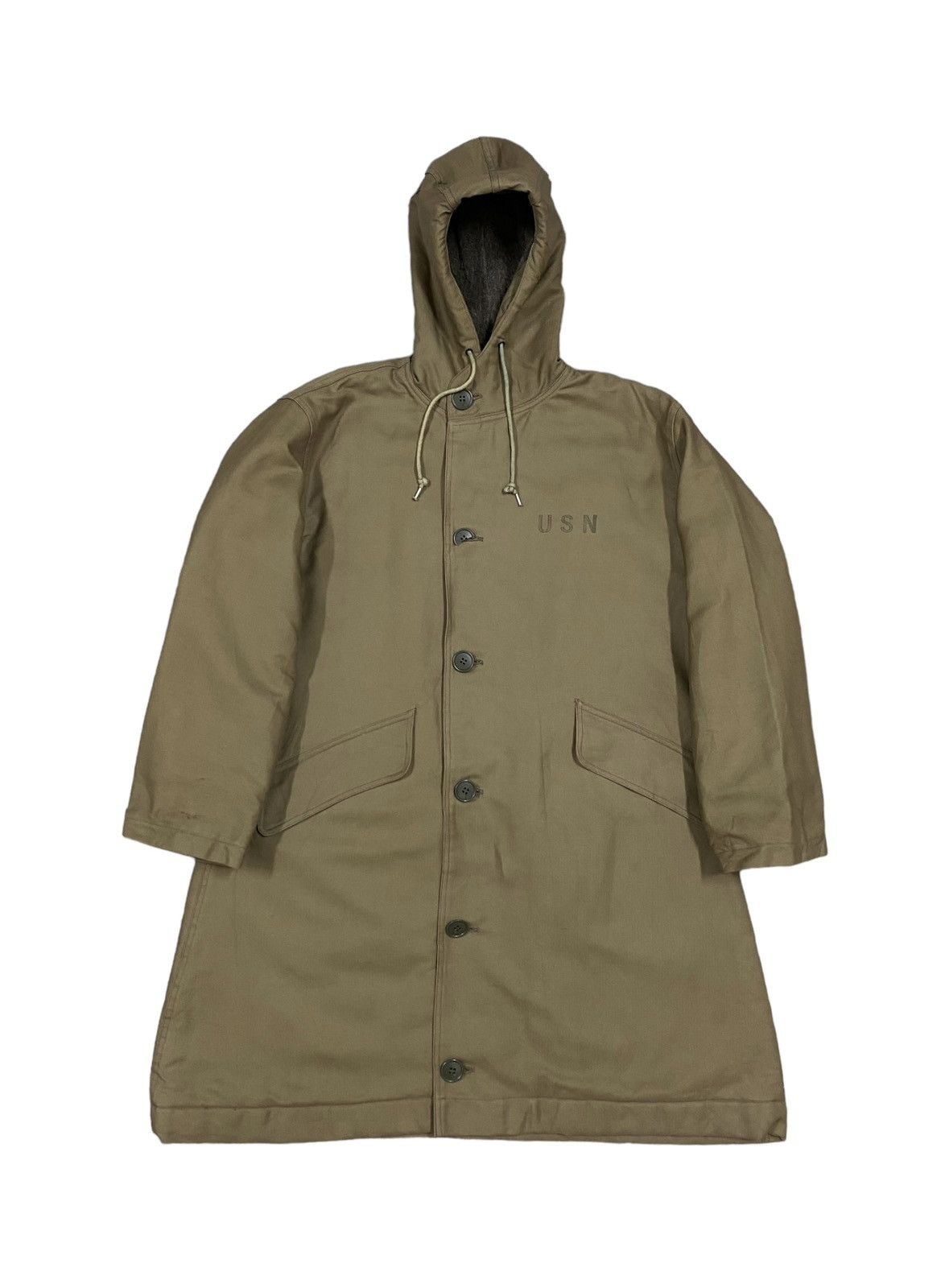 Buzz Rickson's Vtg🔥40’s Us Navy N1 Alpaca Deck Jacket Military Size US M / EU 48-50 / 2 - 1 Thumbnail