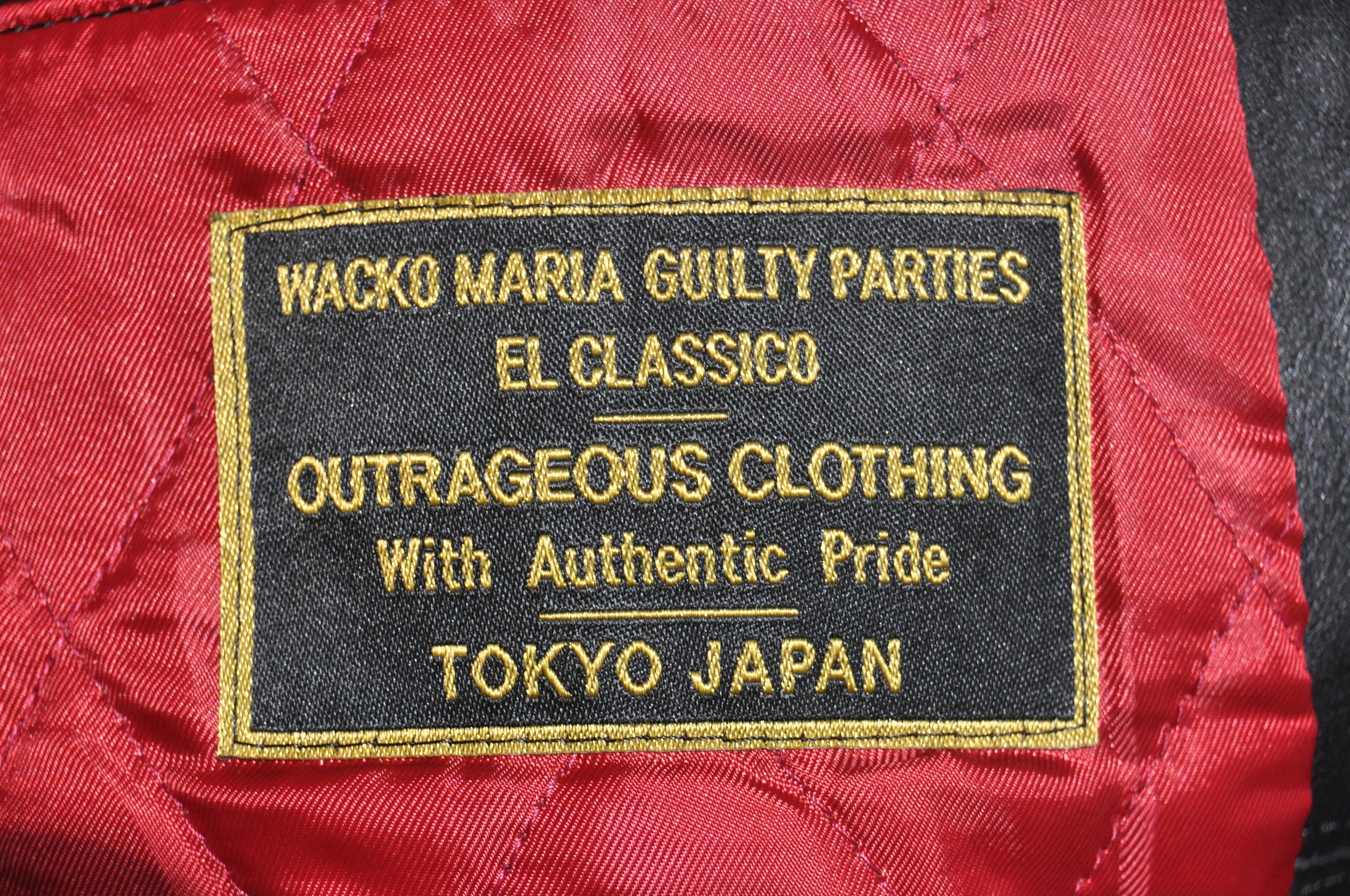 Wacko Maria Wacko Maria - Leather Motorcycle Jacket Size US S / EU 44-46 / 1 - 12 Thumbnail