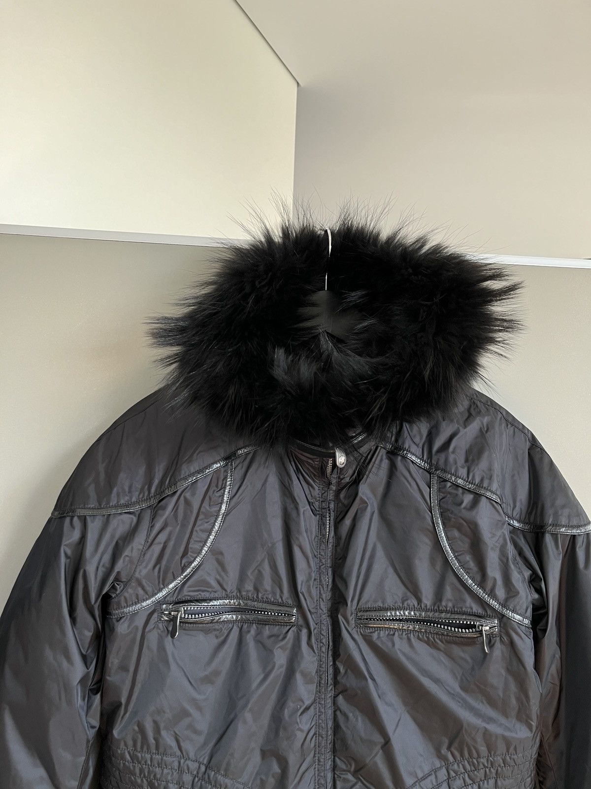 If Six Was Nine × JET SET JET SET Y2K Opium Style Bomber Jacket with Fur Size XS / US 0-2 / IT 36-38 - 7 Thumbnail