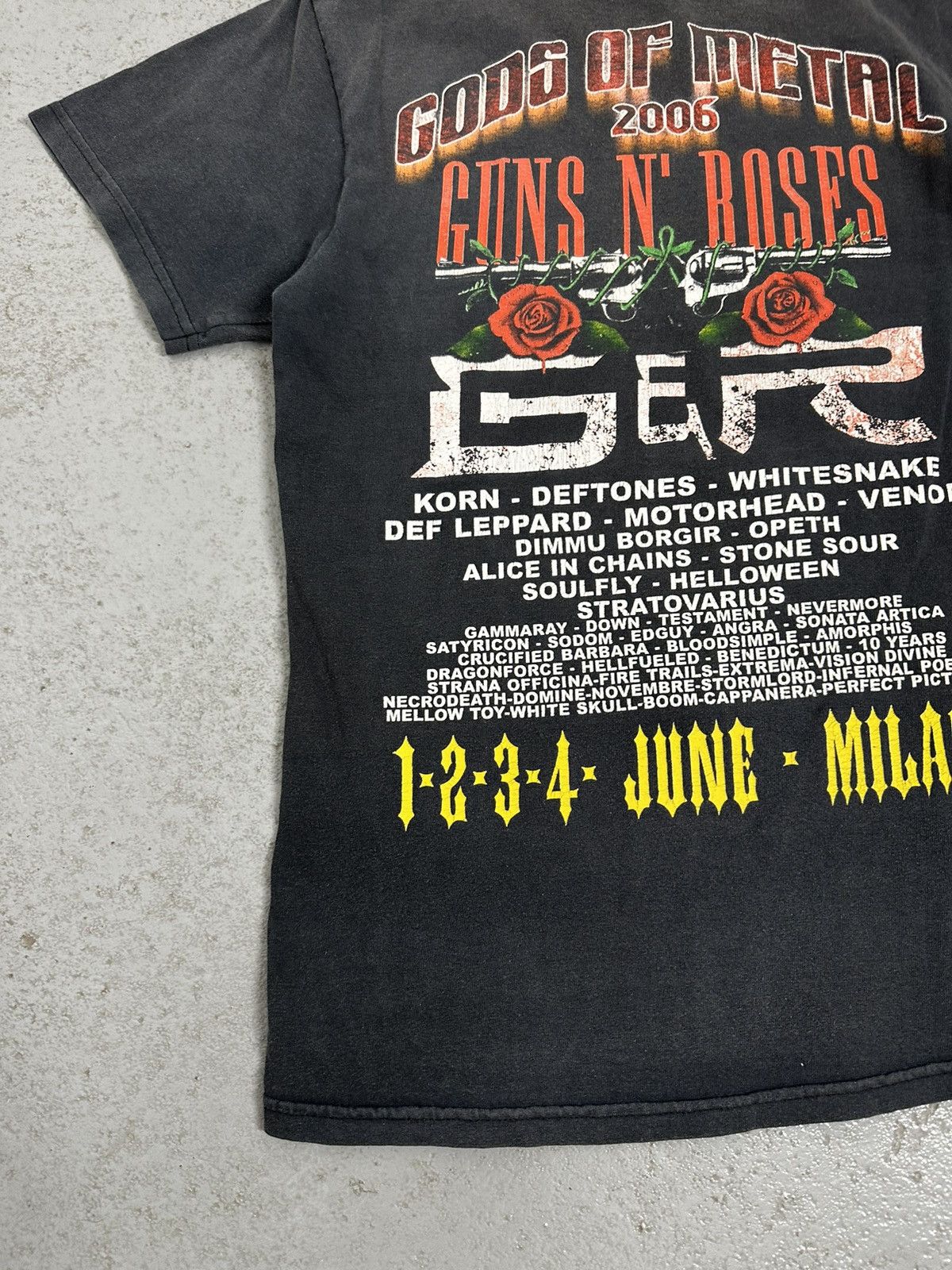 Band Tees Vintage 2006 Gods Of Metal Iron Maiden Deftones Korn T-Shirt Size US S / EU 44-46 / 1 - 13 Thumbnail