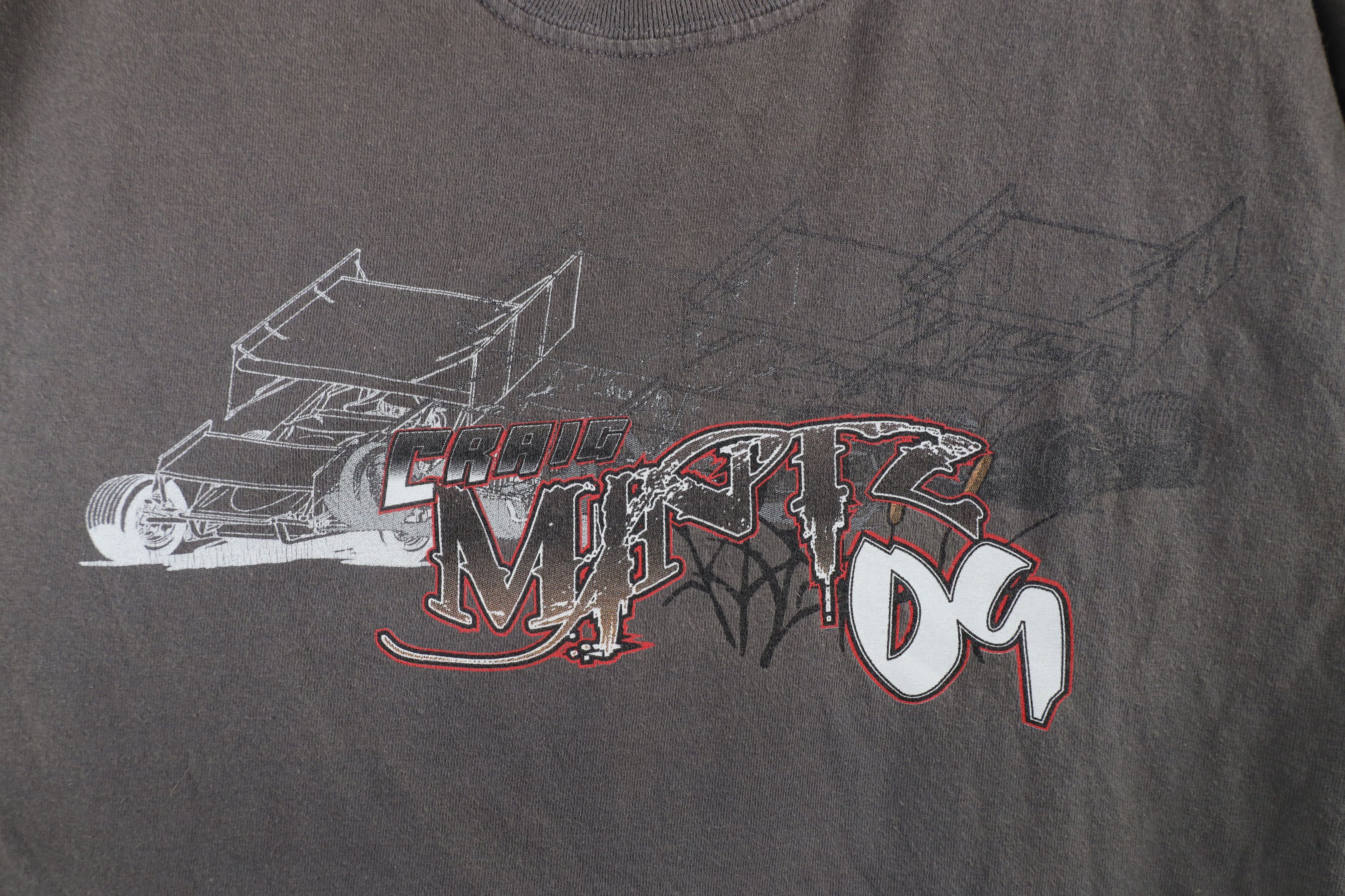 Vintage Streetwear Craig Mintz Car Racing Short Sleeve T-Shirt Gray Size US M / EU 48-50 / 2 - 4 Thumbnail