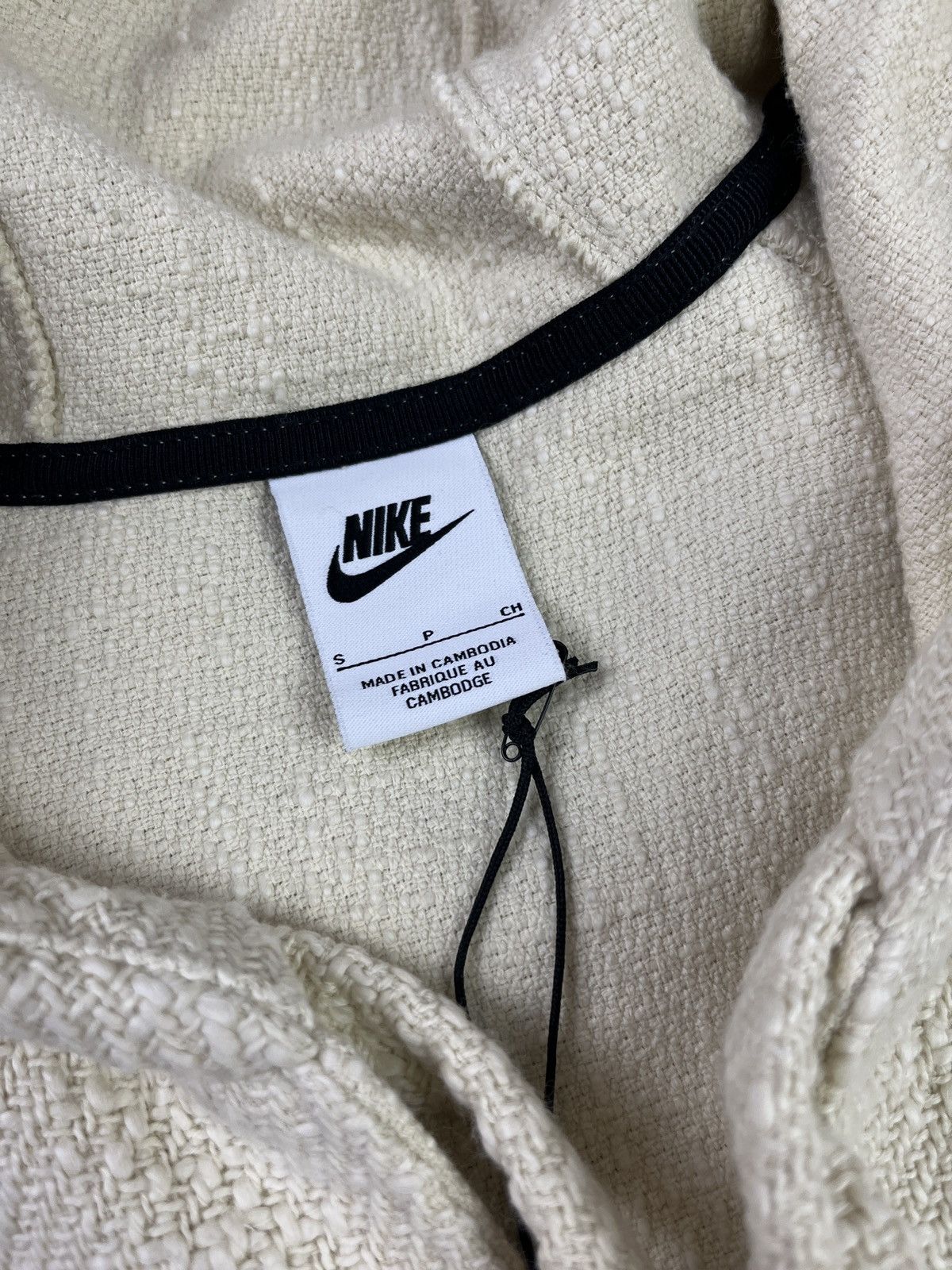 Nike × Stussy Nike x Stussy NRG Pullover Hoodie Natural SS22 Fossil Unisex Size US S / EU 44-46 / 1 - 5 Thumbnail