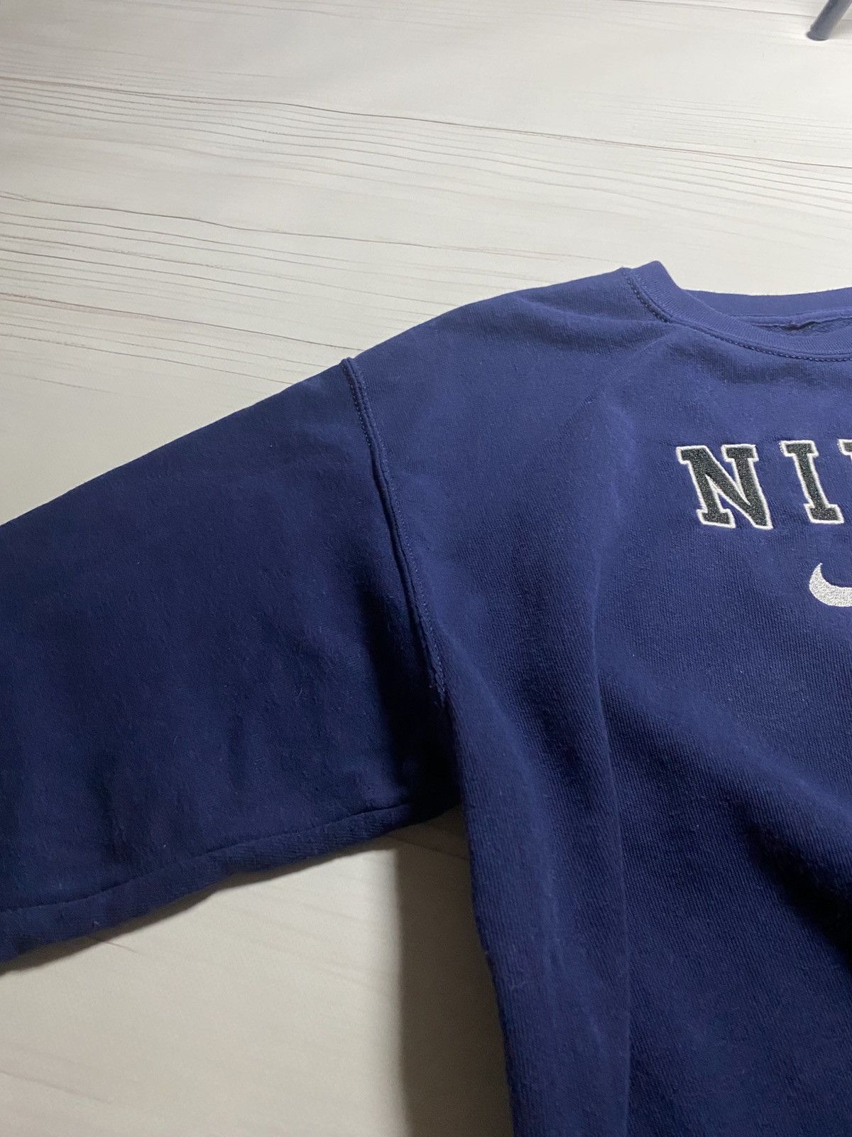 Nike Vintage Nike Big Logo oversize box fit y2k sweatshirt Size US S / EU 44-46 / 1 - 6 Thumbnail