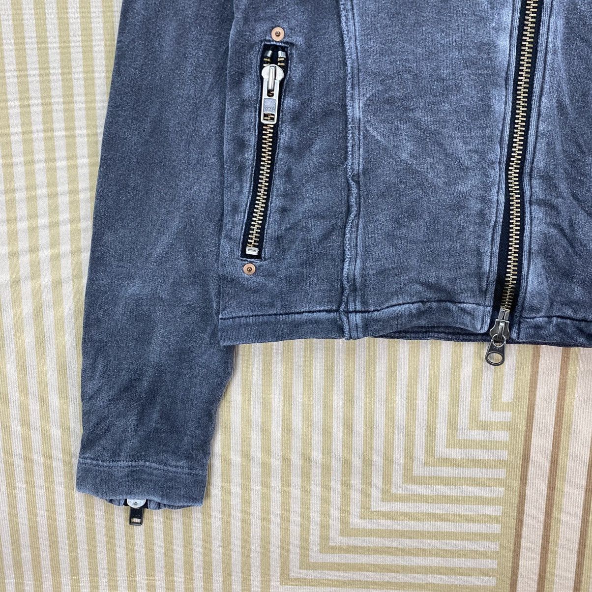 Comme Ca Ism 🫶Japanese Brand Comme Ca Ism Style biker bomber jacket Size US M / EU 48-50 / 2 - 4 Thumbnail