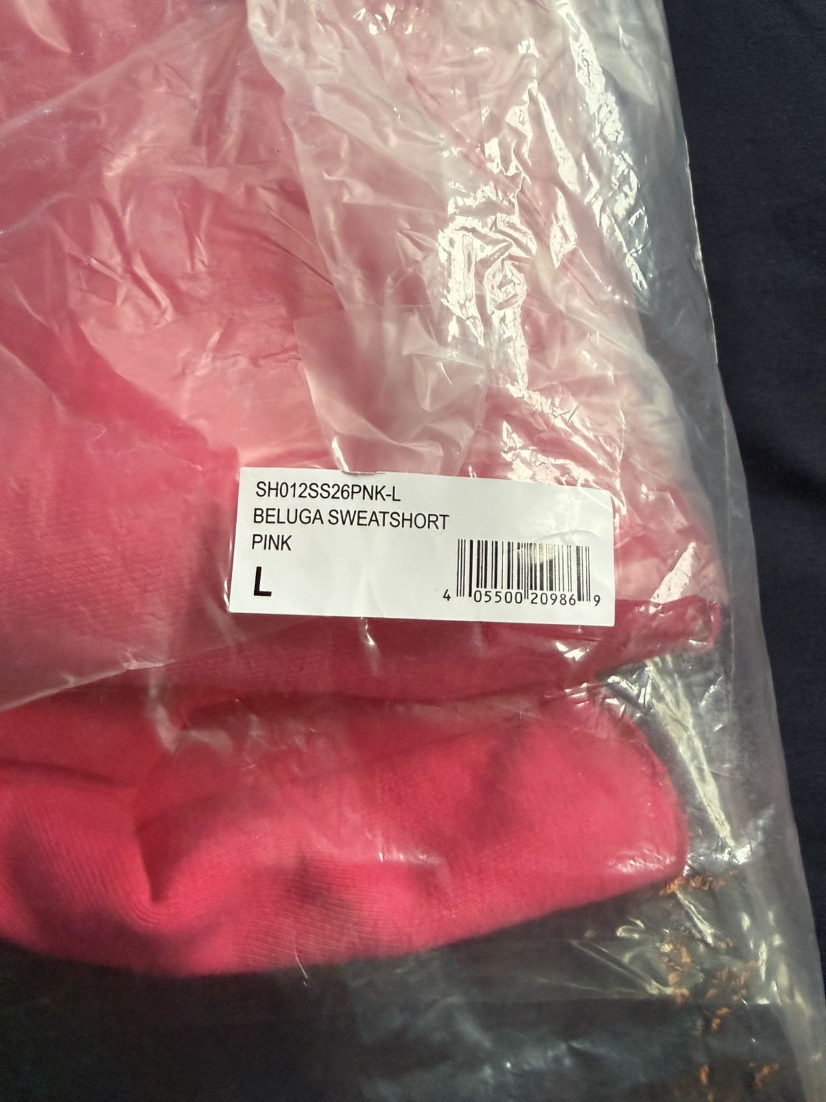 Sp5der Sp5der Pink Beluga Sweatshorts Size US 34 / EU 50 - 9 Thumbnail