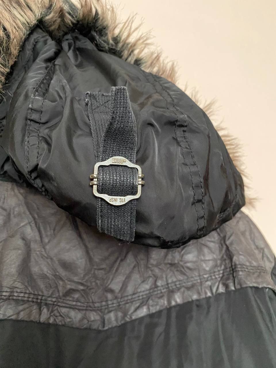 Vintage × khujo 🖤 Vintage Y2K KHUJO Herren Winterjacke Frankfurt Schwarz Size US M / EU 48-50 / 2 - 13 Thumbnail