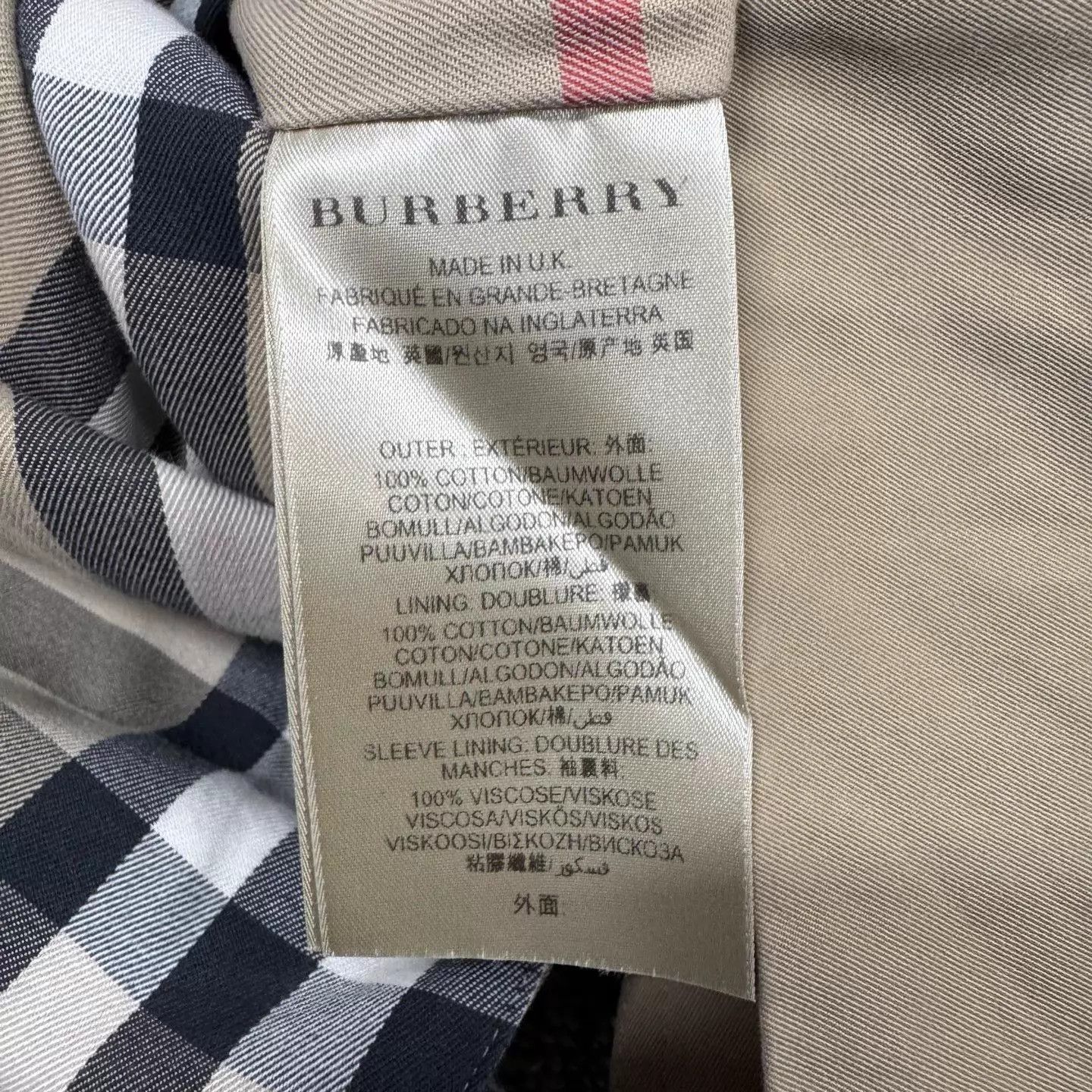 Burberry Burberry Double-Breasted Belted Trench Coat UK4 99 New Size XS / US 0-2 / IT 36-38 - 6 Thumbnail