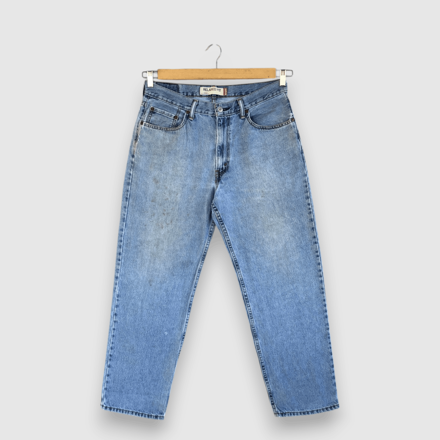 Levi's Vintage Levis 550 Faded Jeans Levi's 550 Light Wash Denim Size US 32 / EU 48 - 1 Thumbnail