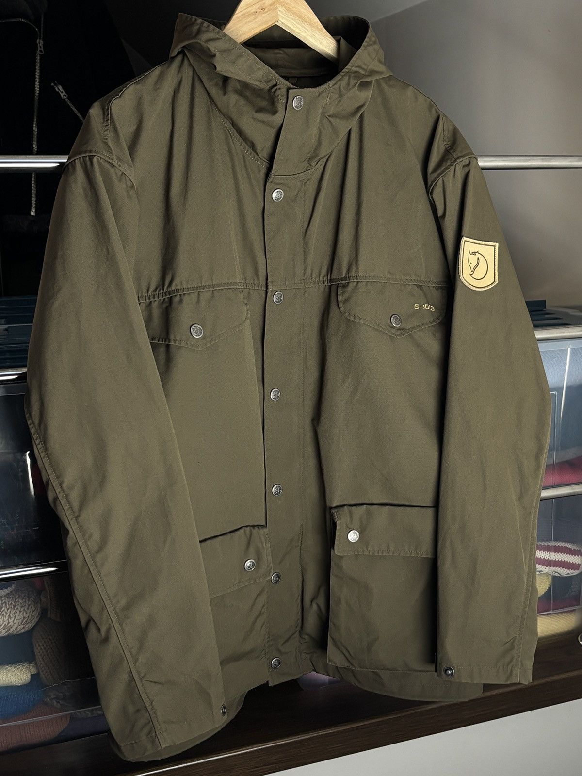 Fjallraven Fjallraven G-1000 vintage military outdoor cargo jacket Size US M / EU 48-50 / 2 - 2 Thumbnail