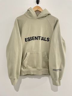 Fear Of God Essentials Hoodie Sage