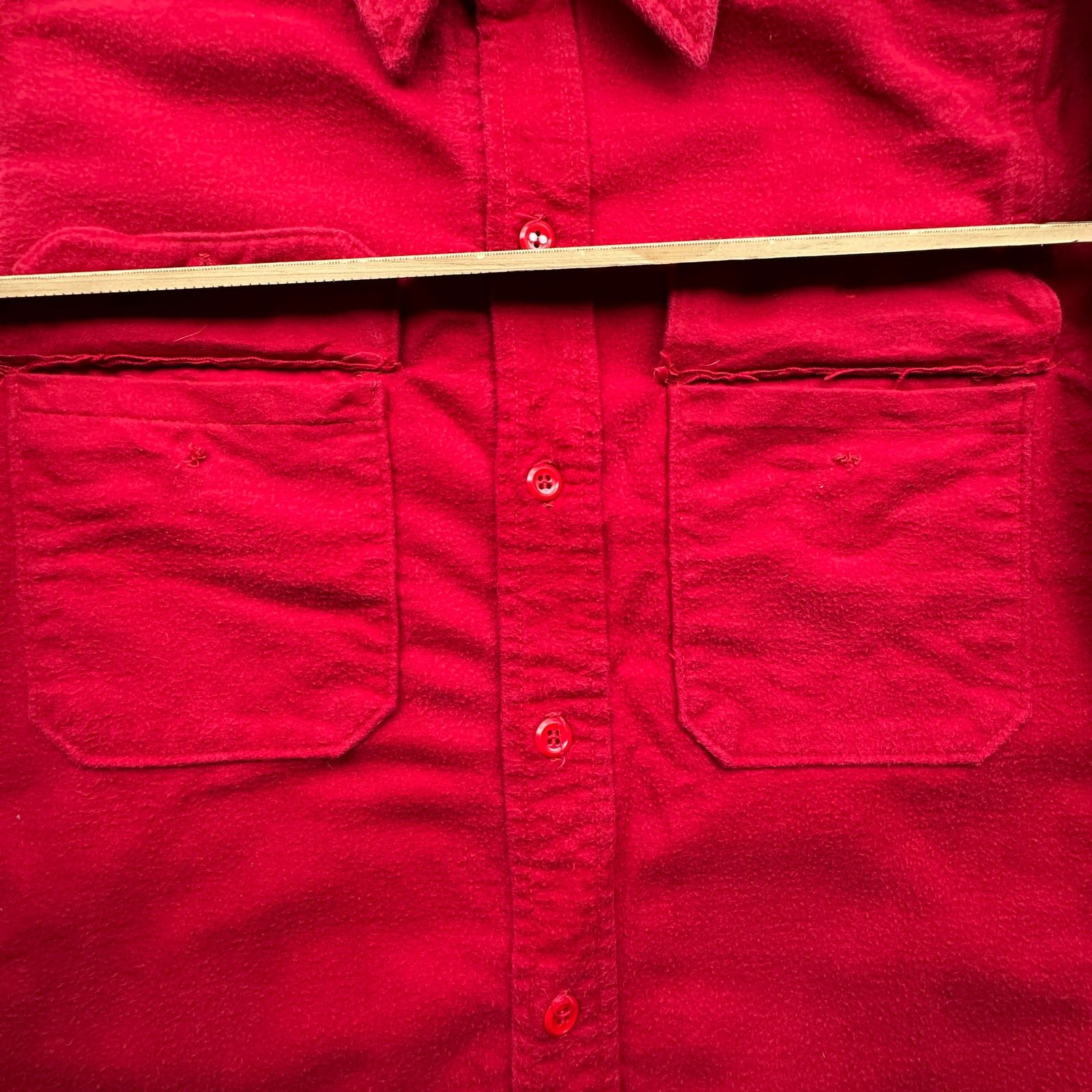 Woolrich Woolen Mills Vintage Woolrich Chamois Flannel Button Up Shirt Mens M15 Size US M / EU 48-50 / 2 - 12 Thumbnail