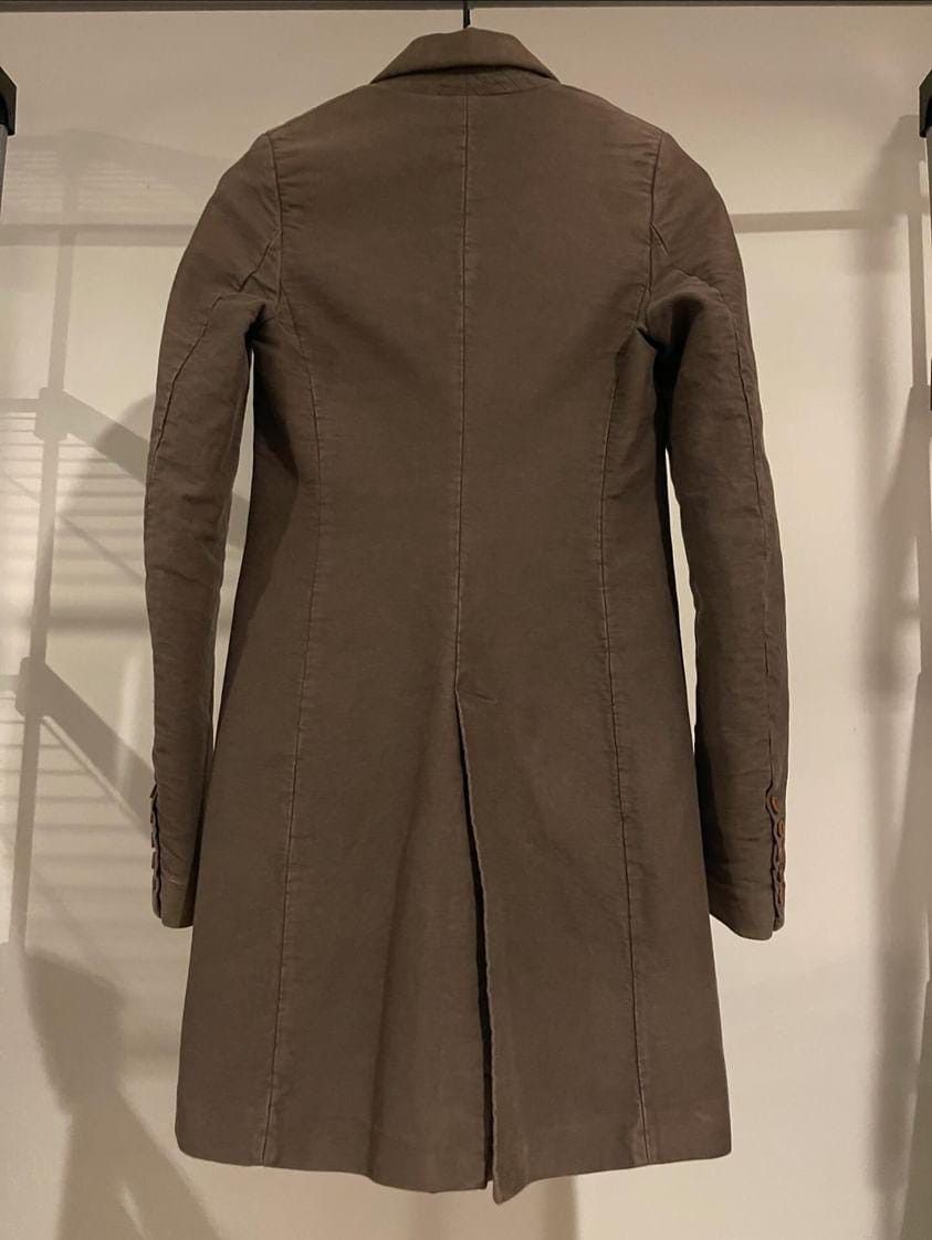 Rick Owens CC000016 FW03 Trucker Dust Coat in Brown Size S / US 4 / IT 40 - 2 Thumbnail