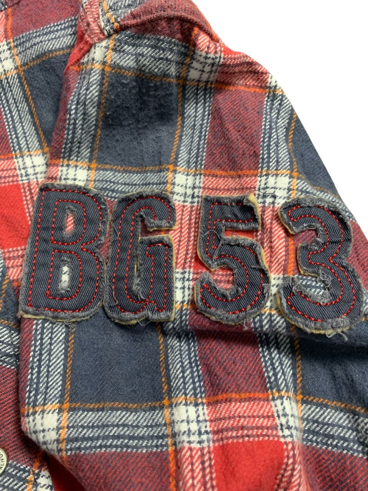 Japanese Brand SURF STYLE BG53 SHIRT FUR HOODIE POEM JUNYA IFSIX LGB STYLE Size US L / EU 52-54 / 3 - 8 Thumbnail