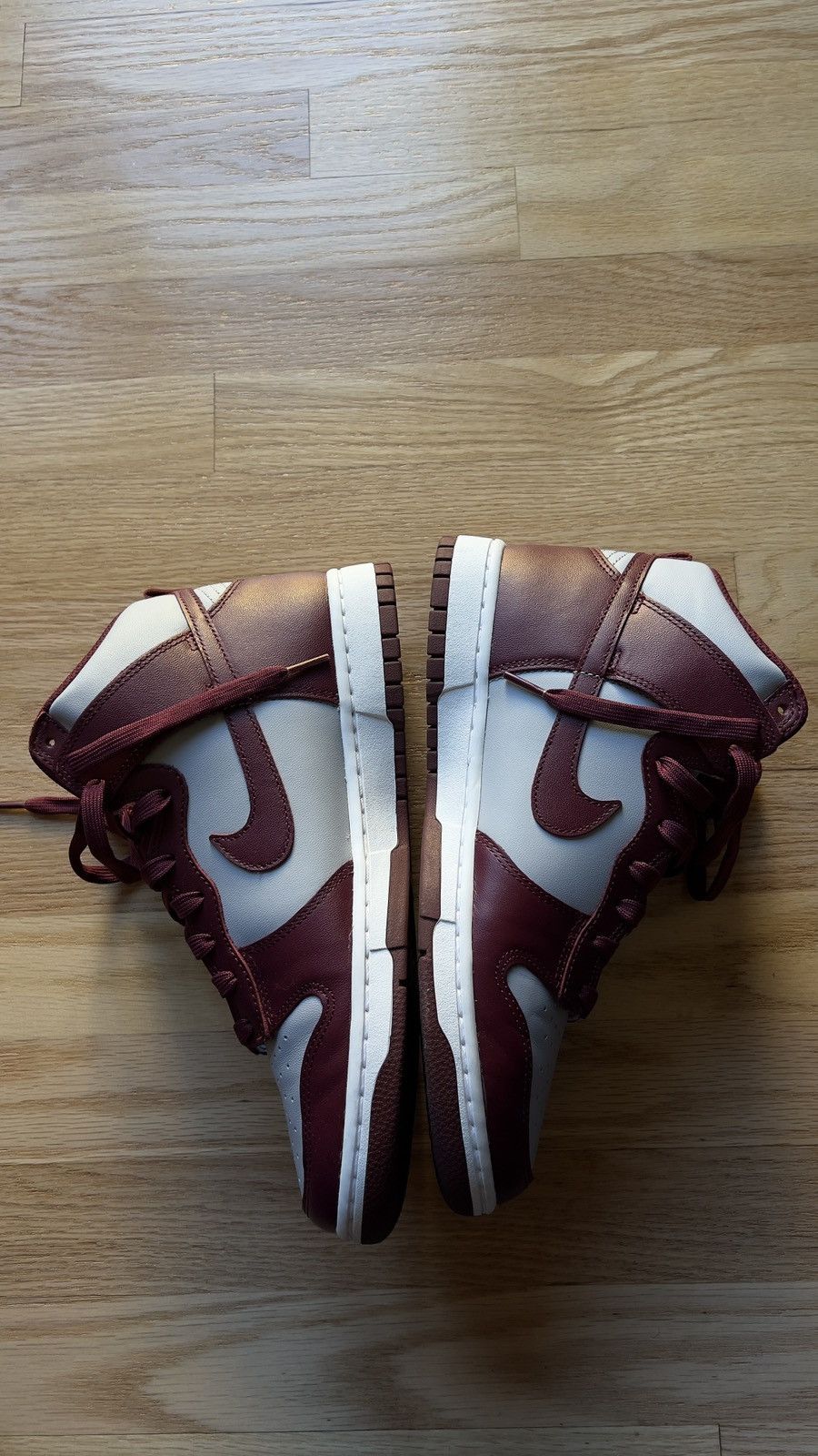 Nike Nike Dunk High Retro “Dark Beetroot” Size 9.5 Clean w/ Box Size US 9.5 / EU 42-43 - 5 Thumbnail