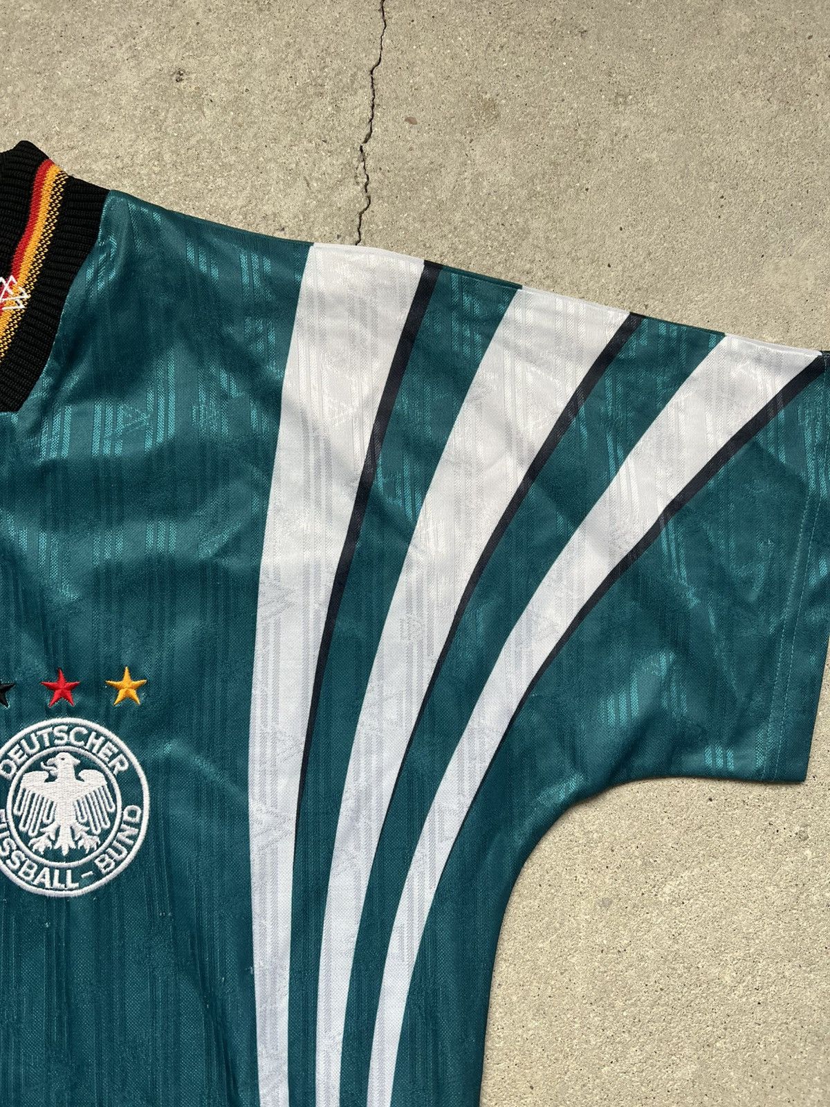 Adidas Deutschland Trikot 1996 adidas Away DFB Jersey Germany Shirt Size US S / EU 44-46 / 1 - 5 Thumbnail