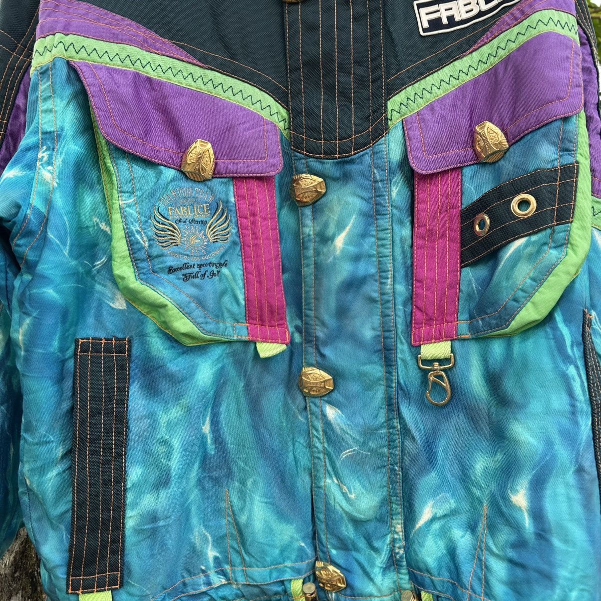 Japanese Brand Vintage 90s FABLICE Sky Jacket Size US L / EU 52-54 / 3 - 5 Thumbnail