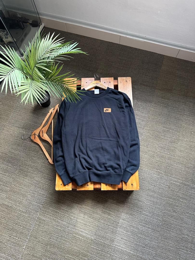 NIKE CHECKERED PATCHES BOX LOGO HOODIE