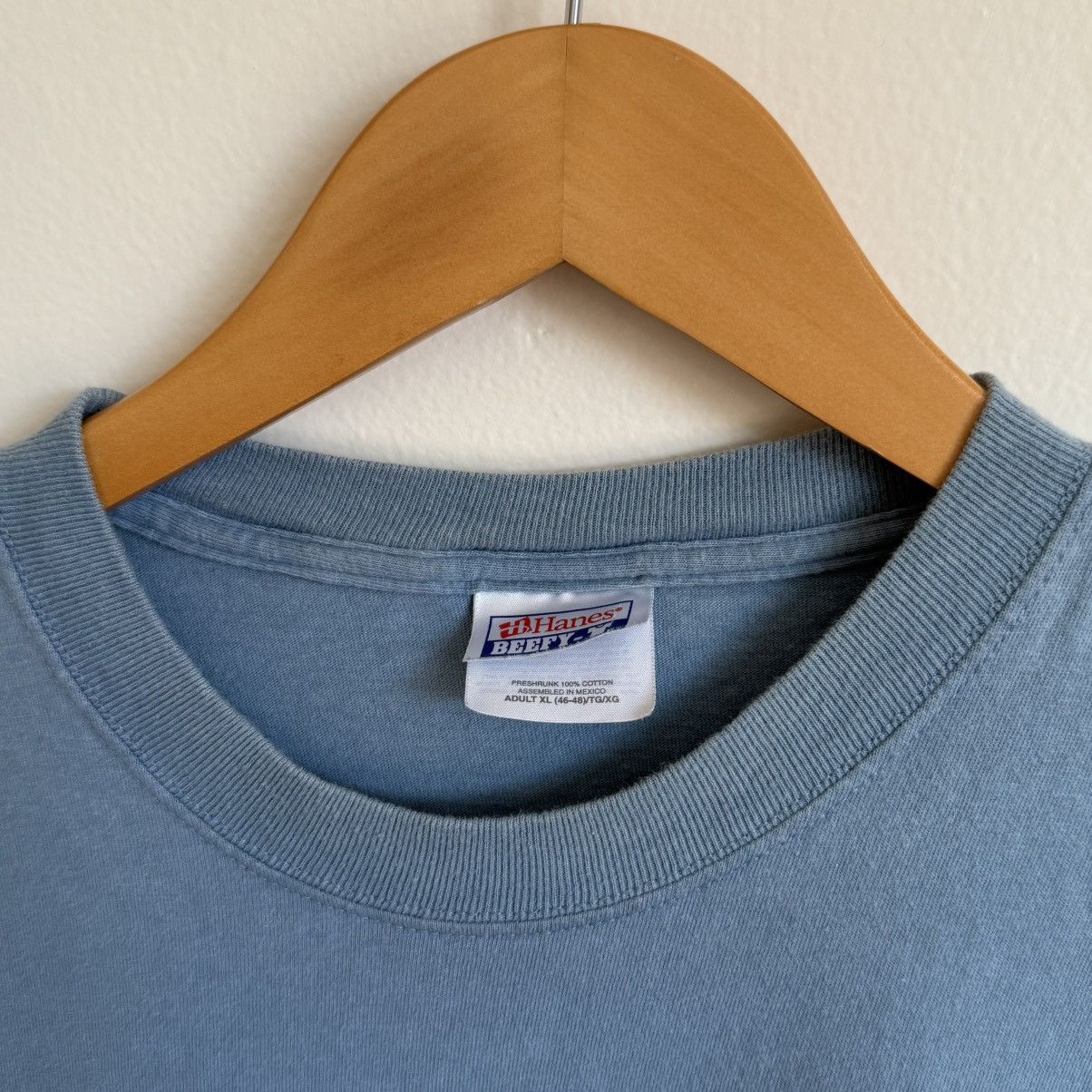 Vintage Jelly Bean Redondo Beach CA Boat T-Shirt Hanes Beefy-T Blue Size US XL / EU 56 / 4 - 4 Thumbnail