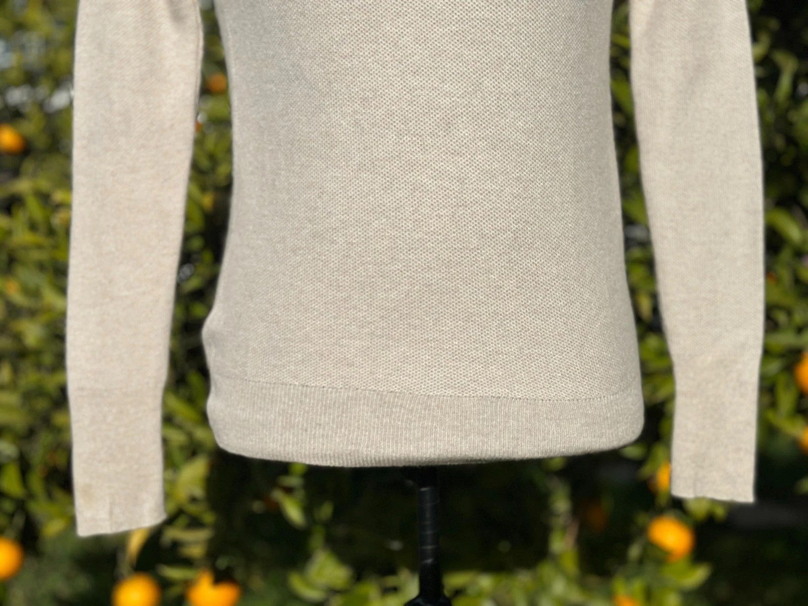 Brunello Cucinelli Brunello Cucinelli Beige Wool Cashmere Knit Sweater Size M Size M / US 6-8 / IT 42-44 - 12 Thumbnail