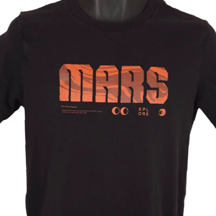 Old Navy Old Navy Mars T Shirt Mens Small Black Explore The Red Planet Shirt Mens Small Black Space 90s Theme? Size US S / EU 44-46 / 1 - 2 Thumbnail