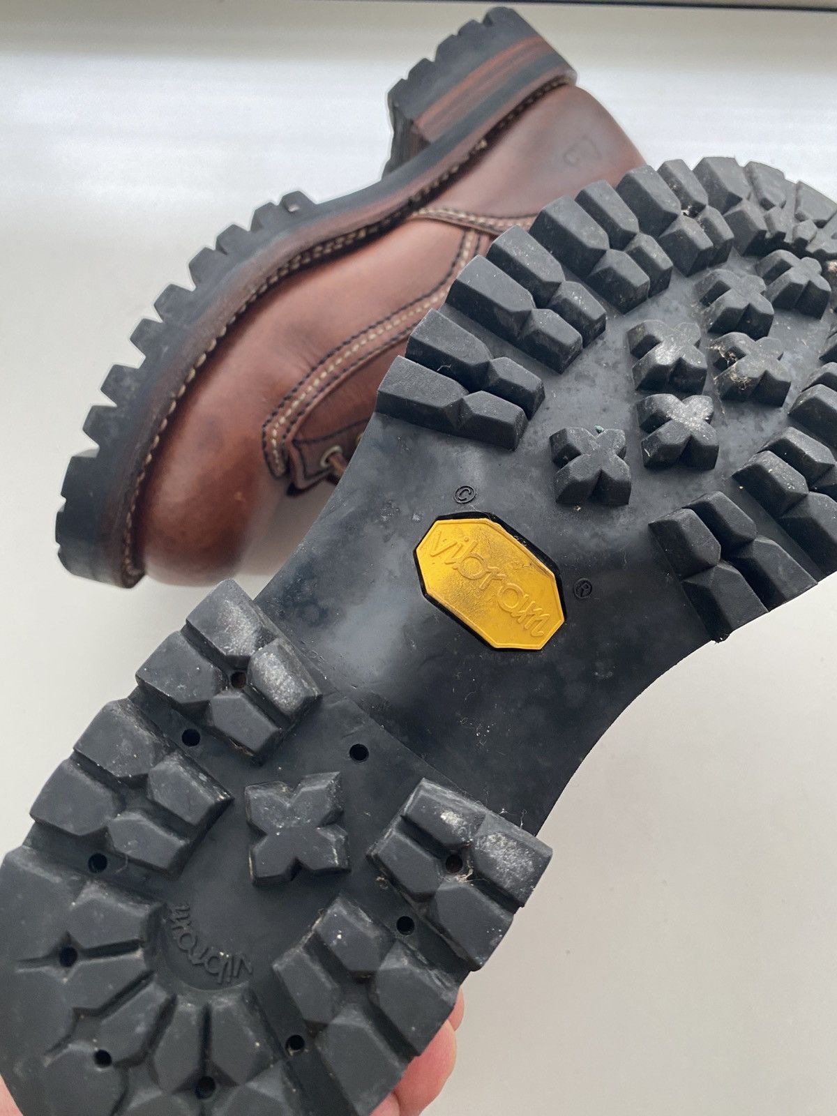 LONE WOLF × Sugar Cane Vintage Sugar Cane Lone Wolf logger with vibram lug sole Size US 7.5 / EU 40-41 - 6 Thumbnail