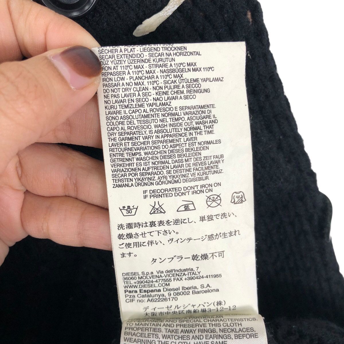 Diesel Italian Designer DIESEL STYLE LAB Runway Design Heavy Jacket Size US L / EU 52-54 / 3 - 8 Thumbnail