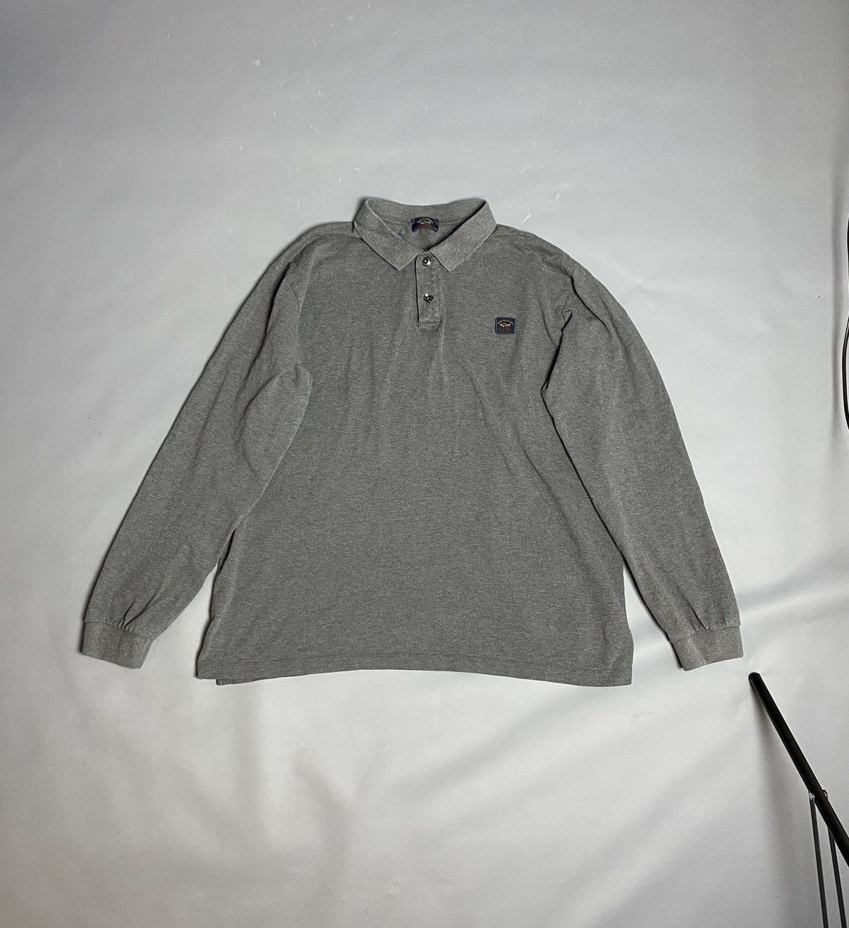 Paul & Shark Paul & Shark Yachting Polo Shirt 3XL Fit XL Grey Long Sleeve Size US XXL / EU 58 / 5 - 1 Thumbnail