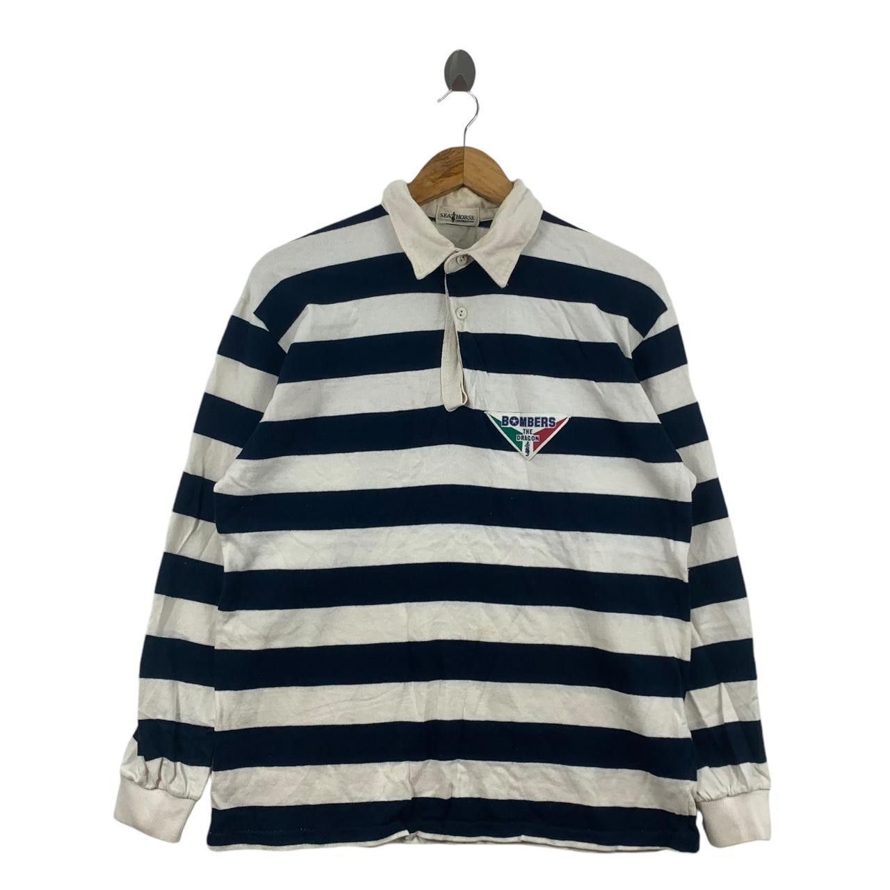 Vintage Vintage SEA HORSE BOMBERS The Dragon Rugby Polo Tee Shirt Size US M / EU 48-50 / 2 - 1 Thumbnail