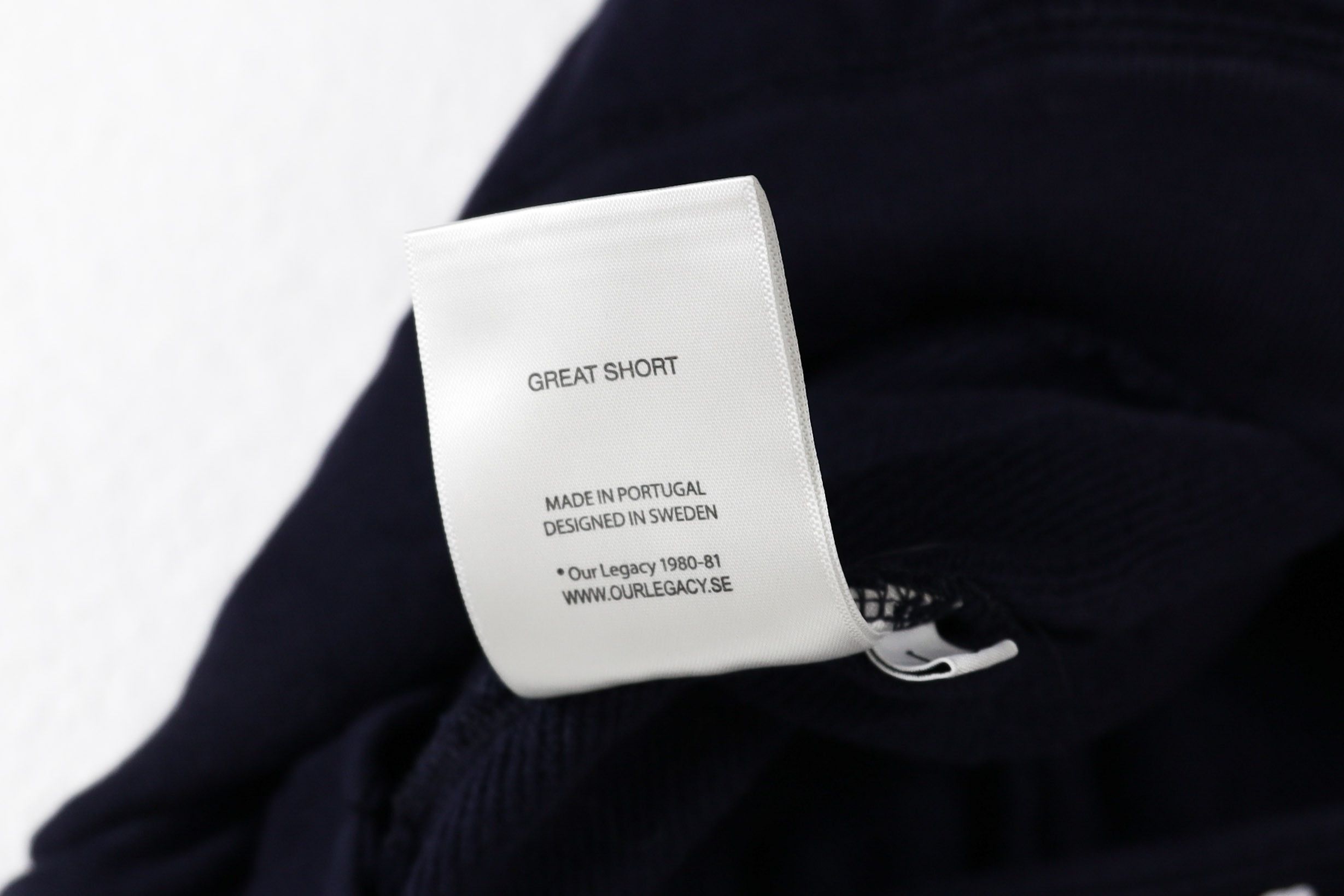 Our Legacy Our Legacy Dark Navy Great Sweat Shorts Size US 34 / EU 50 - 8 Thumbnail