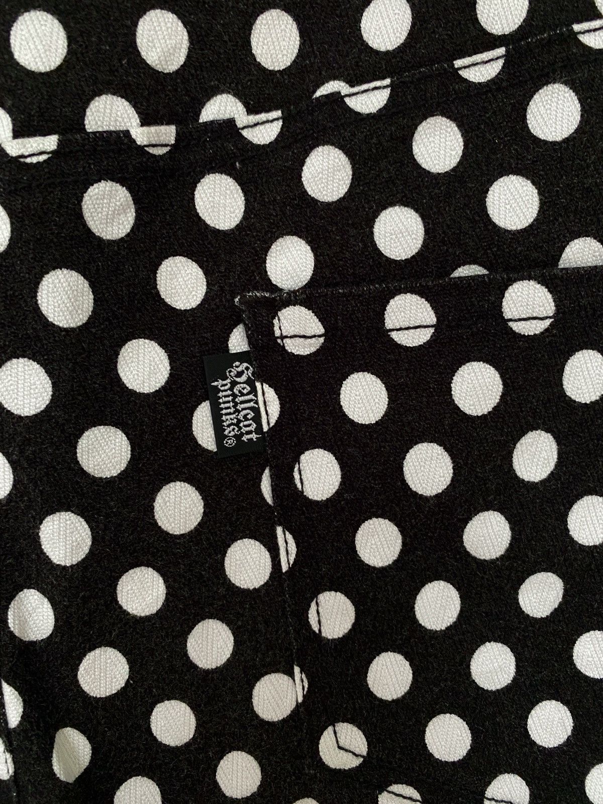 Japanese Brand × Vintage Vintage Japanese Brand Hell Cat Punks Polka Dot Pants 1990s Size US 31 - 5 Thumbnail
