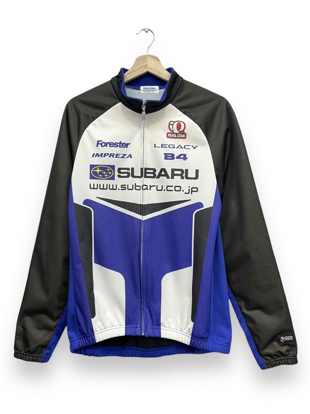 PEARL iZUMi PEARL IZUMI x SUBARU Singtex 5000 Wind Break Cycling Jacket Size US M / EU 48-50 / 2 - 2 Thumbnail