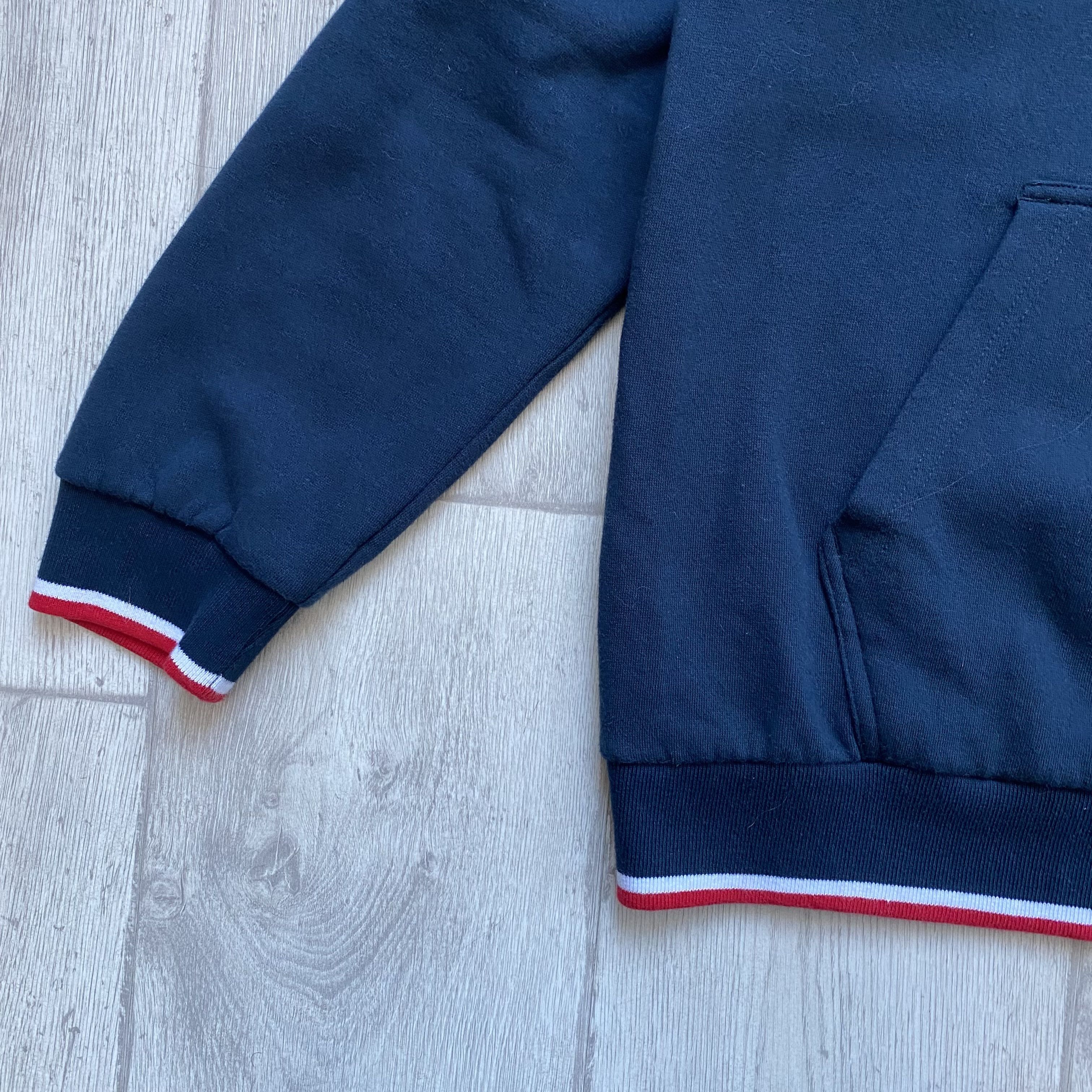 Cotton Traders 🏈 England Japan Rugby Jersey Hoodie Blockore Streetwear Size US L / EU 52-54 / 3 - 6 Thumbnail