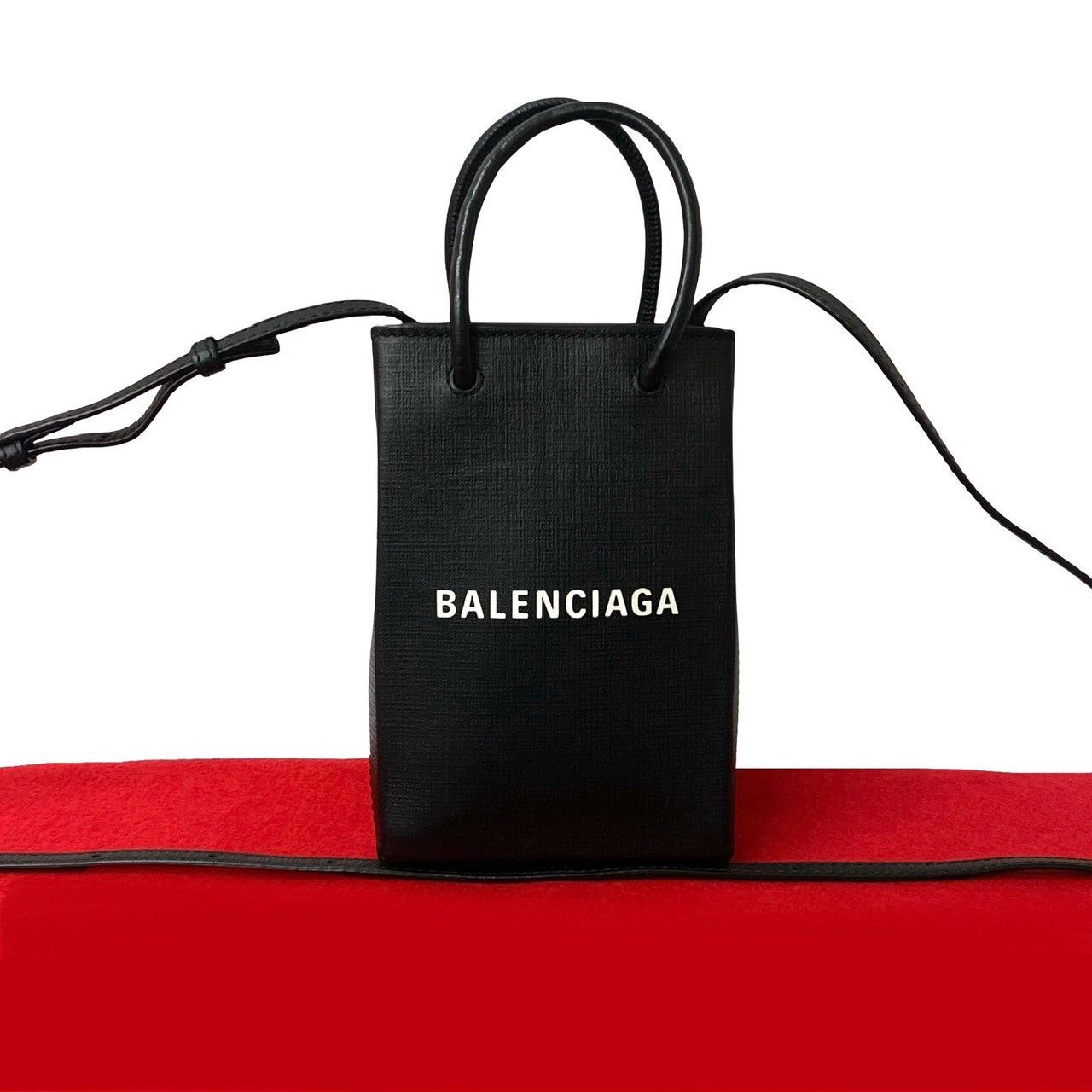 Balenciaga Shopping Phone Holder Bag Balenciaga Balenciaga